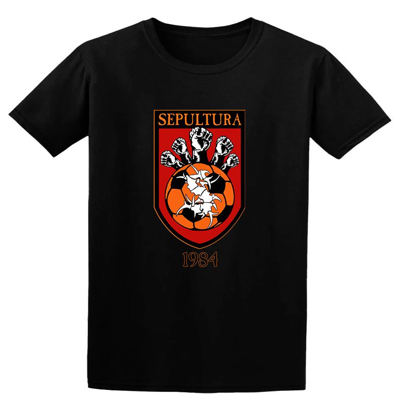 Παιδικό T-shirt Sepultura 1984 Rock Avenue Black