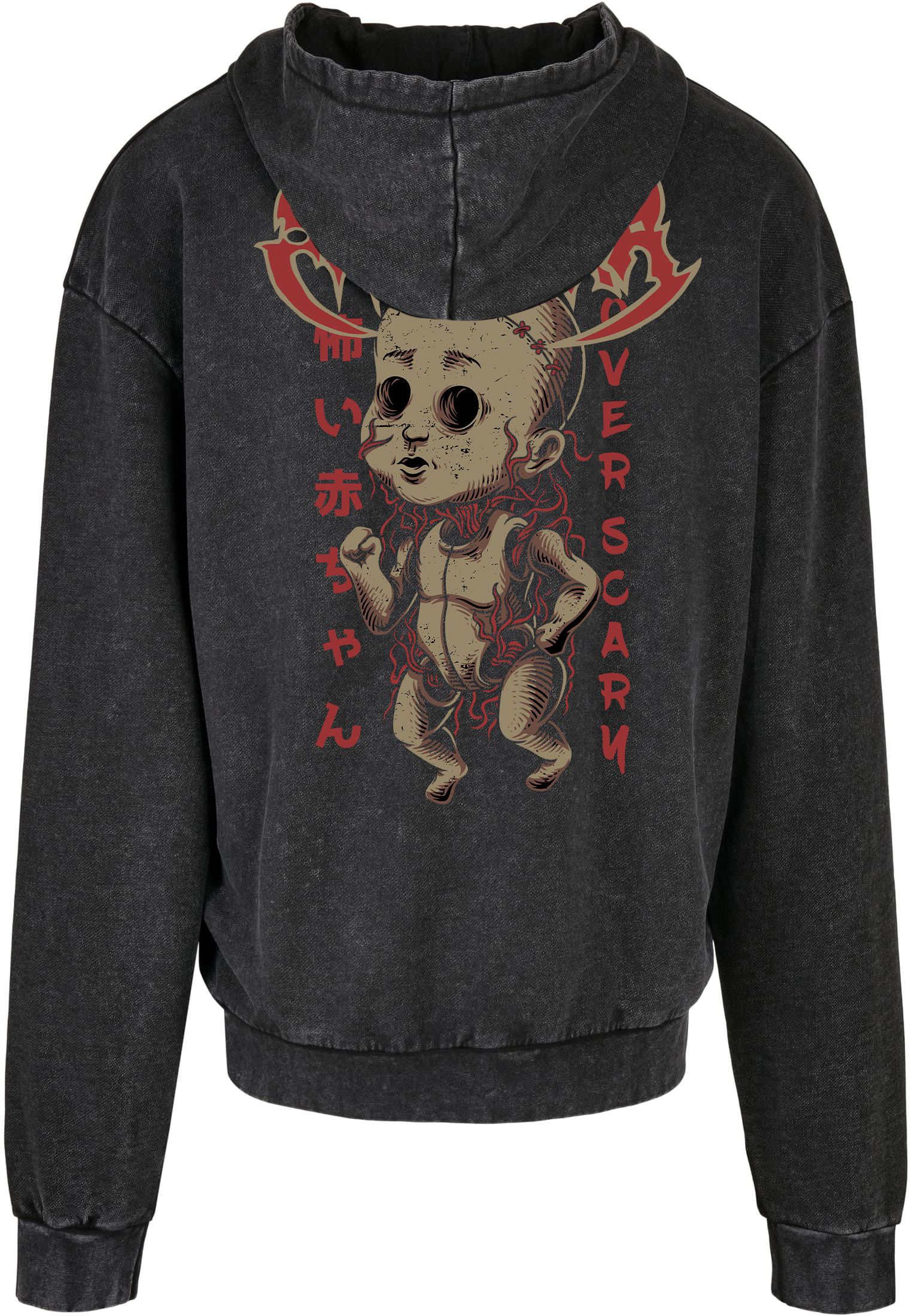 Oversized Premium Hoodie Sepultura Doll Rock Avenue Black