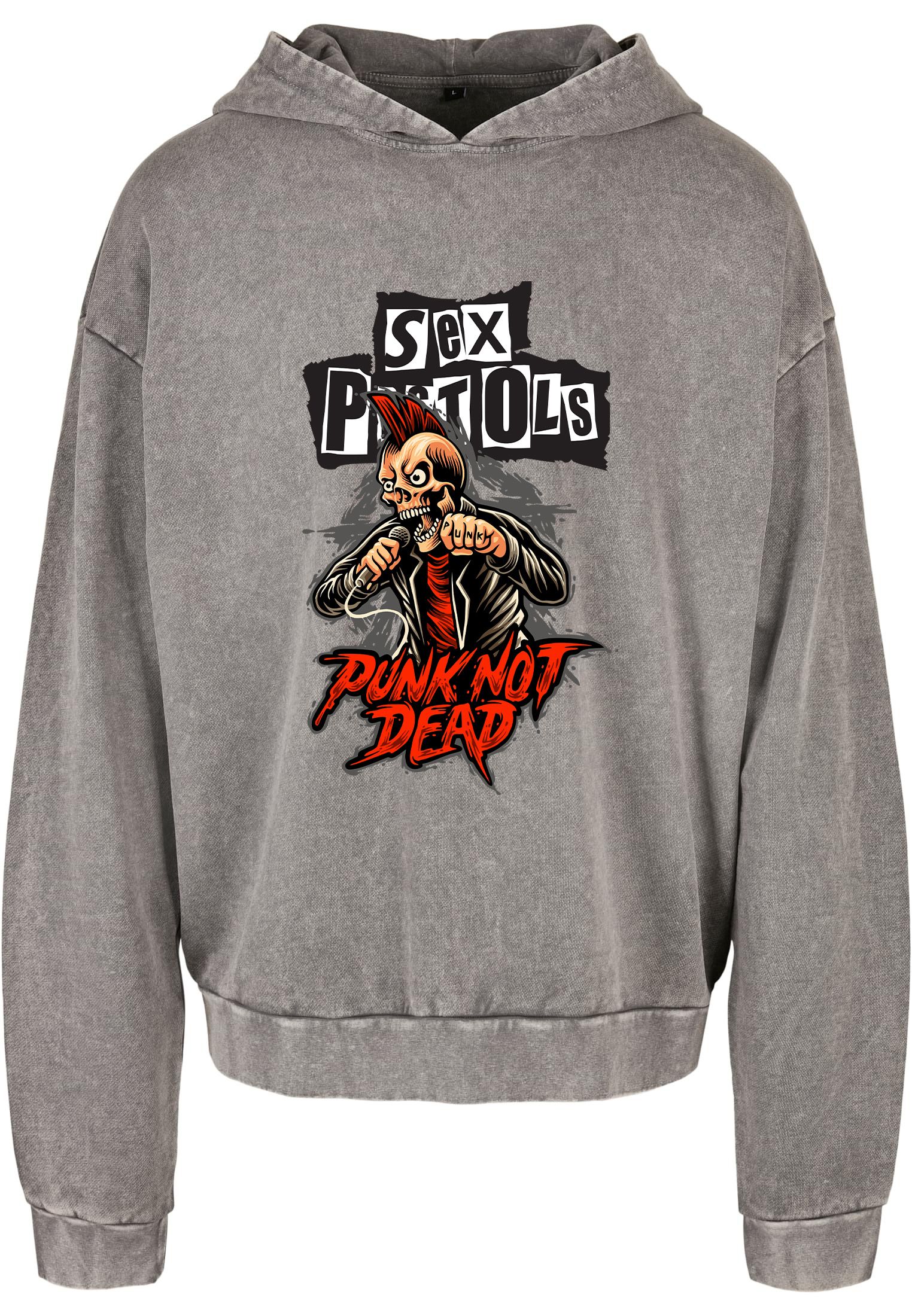 Oversized Premium Hoodie Sex Pistols Punk Not Dead Rock Avenue Asphalt