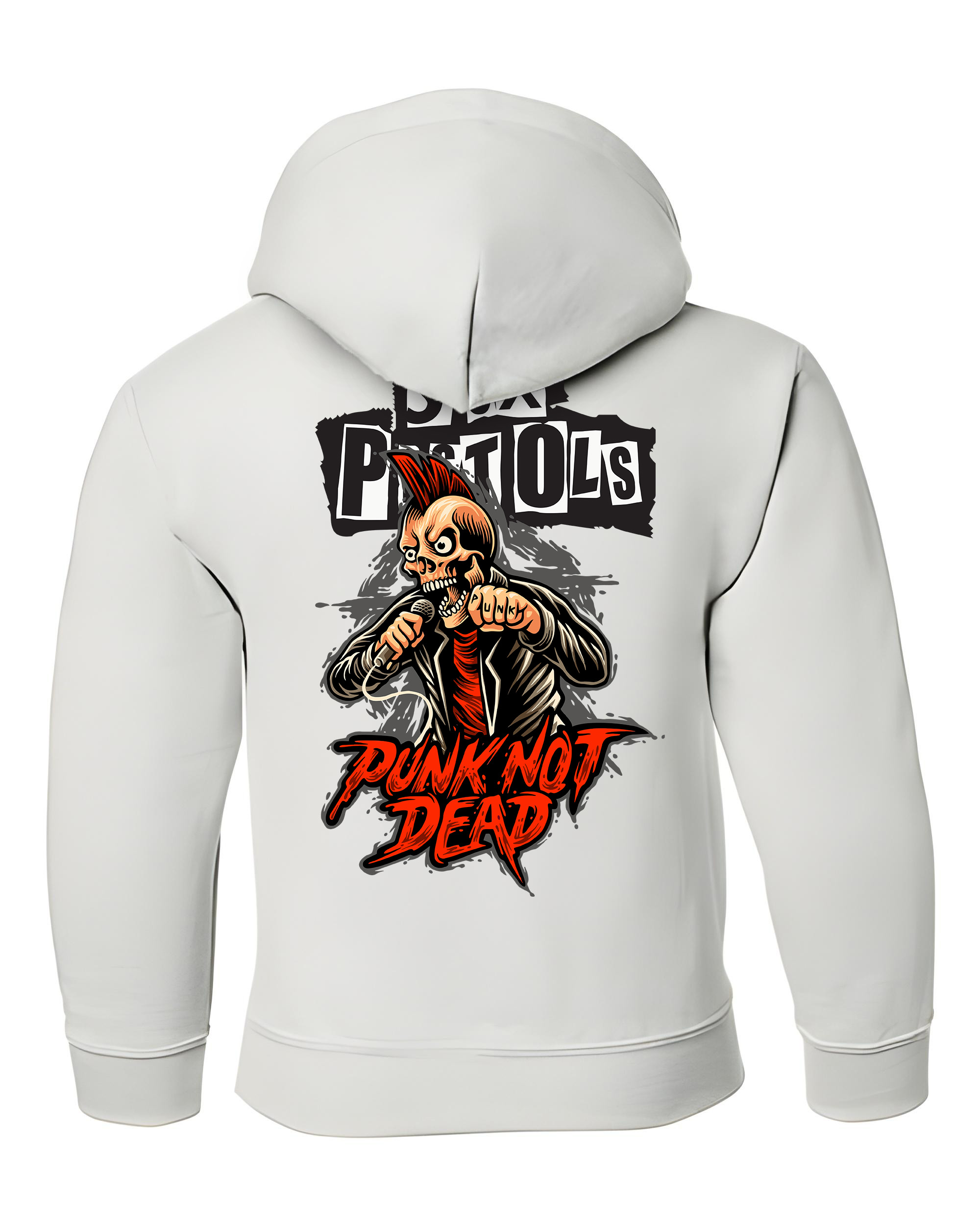 Παιδικό Hoodie Sex Pistols Punk Not Dead Rock Avenue White