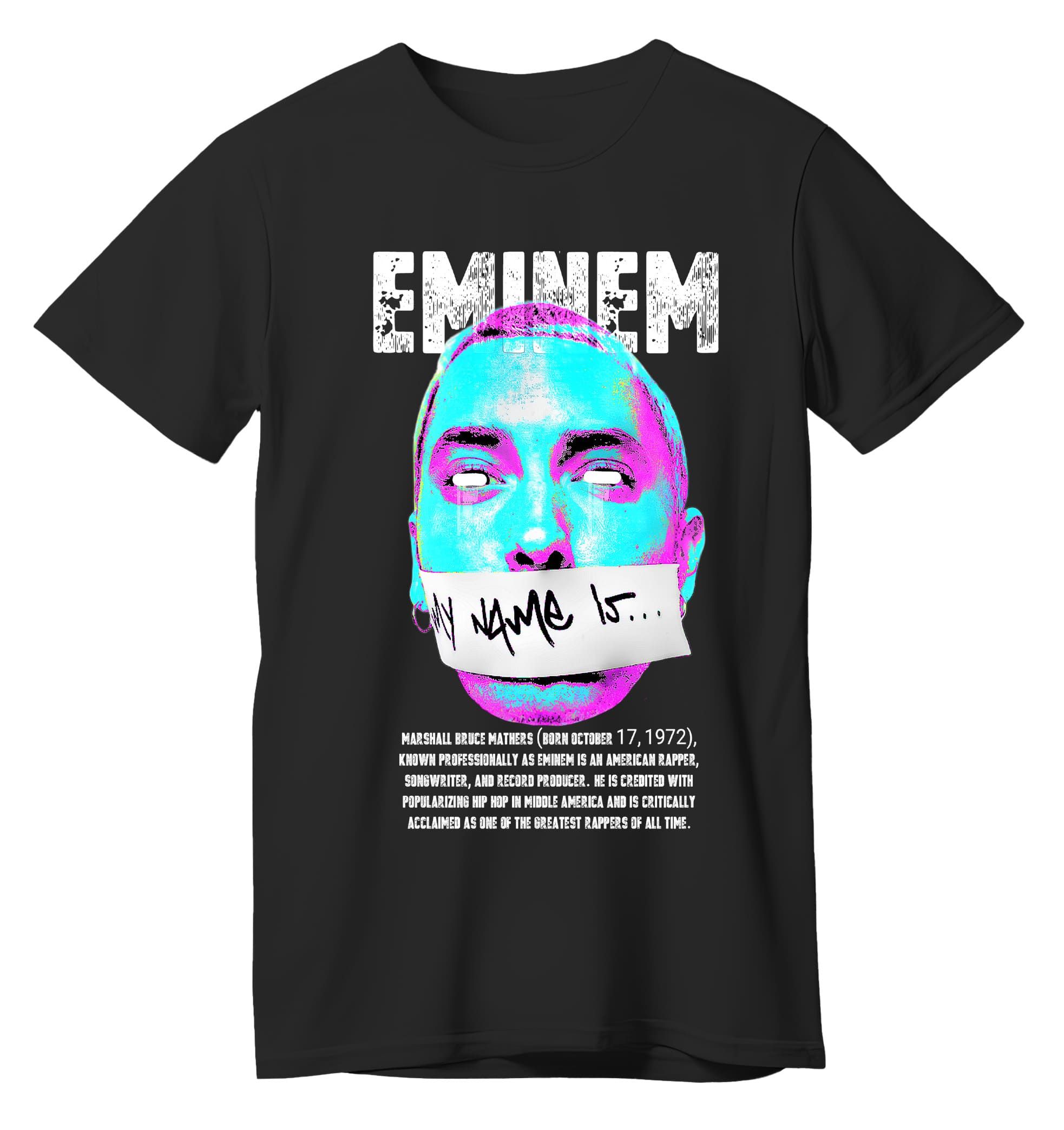 T-Shirt Shady Pop Culture Black