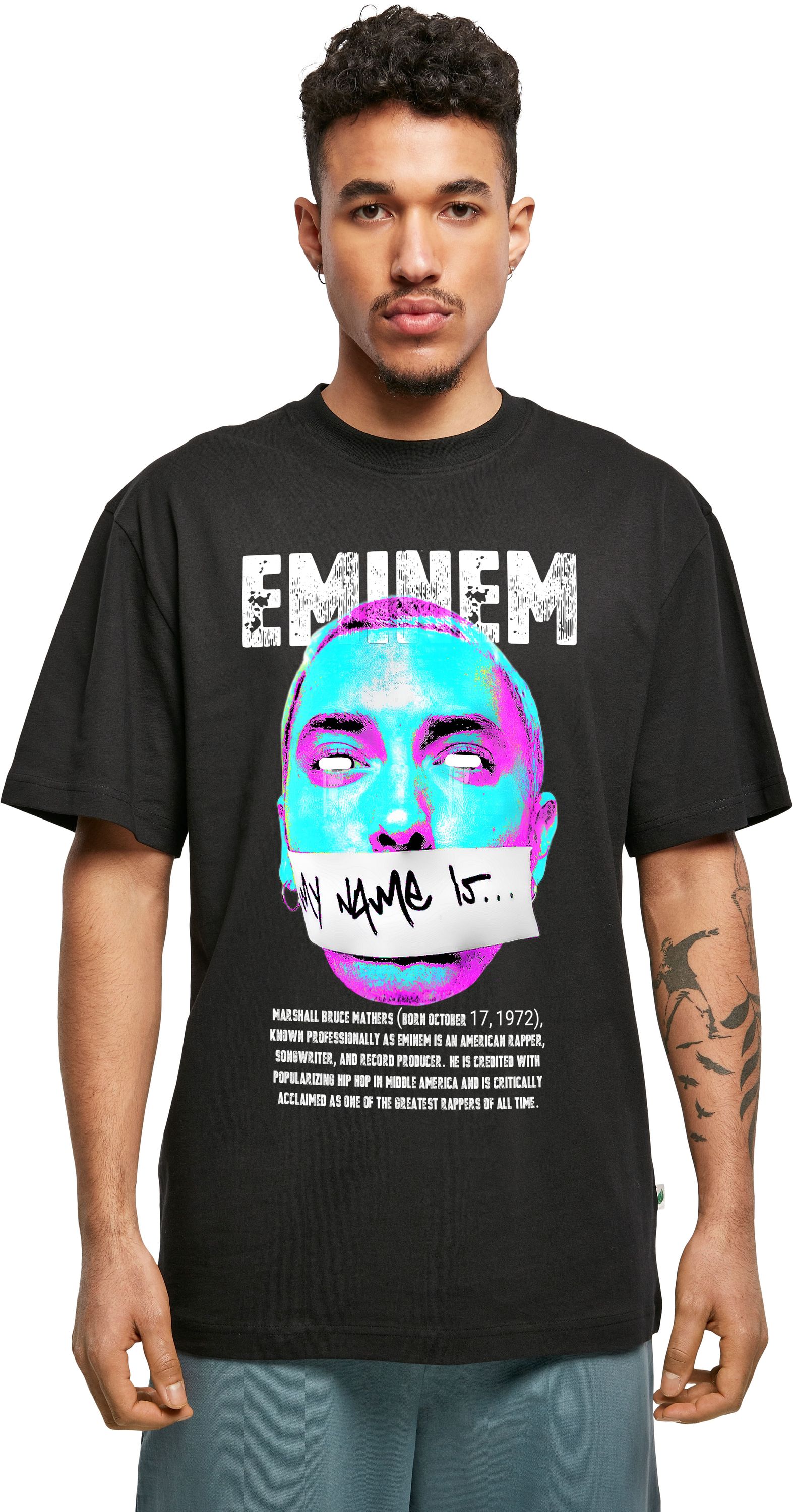 T-Shirt Shady Pop Culture Black ανδρικά Basic T-Shirts Simple Wear Μπλουζάκια κοντομάνικα