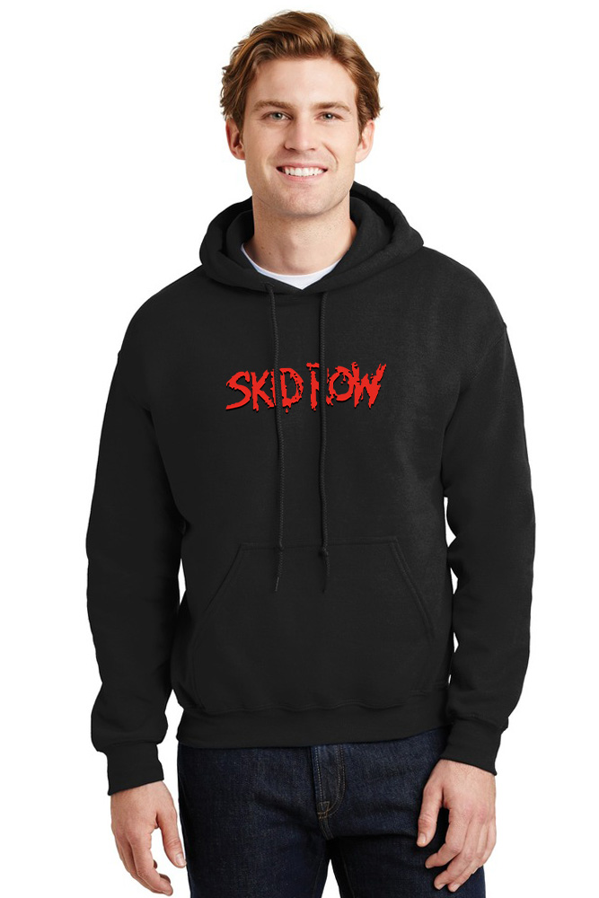 Hoodie Skid Row Band Name Logo Rock Avenue Black ανδρικά Φούτερ Simple Wear