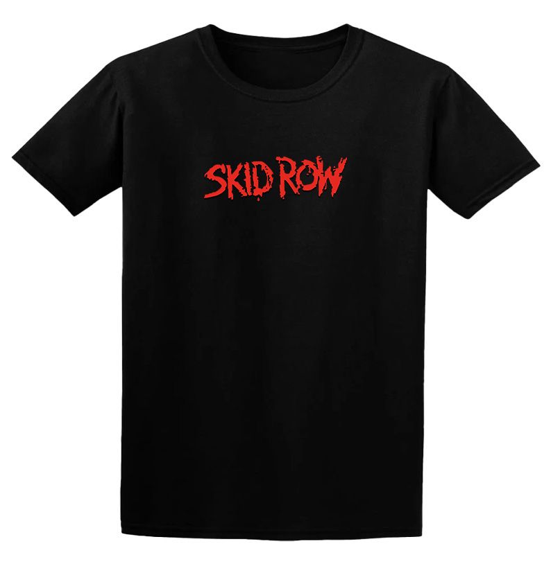 Παιδικό T-shirt Skid Row Band Name Logo Rock Avenue Black