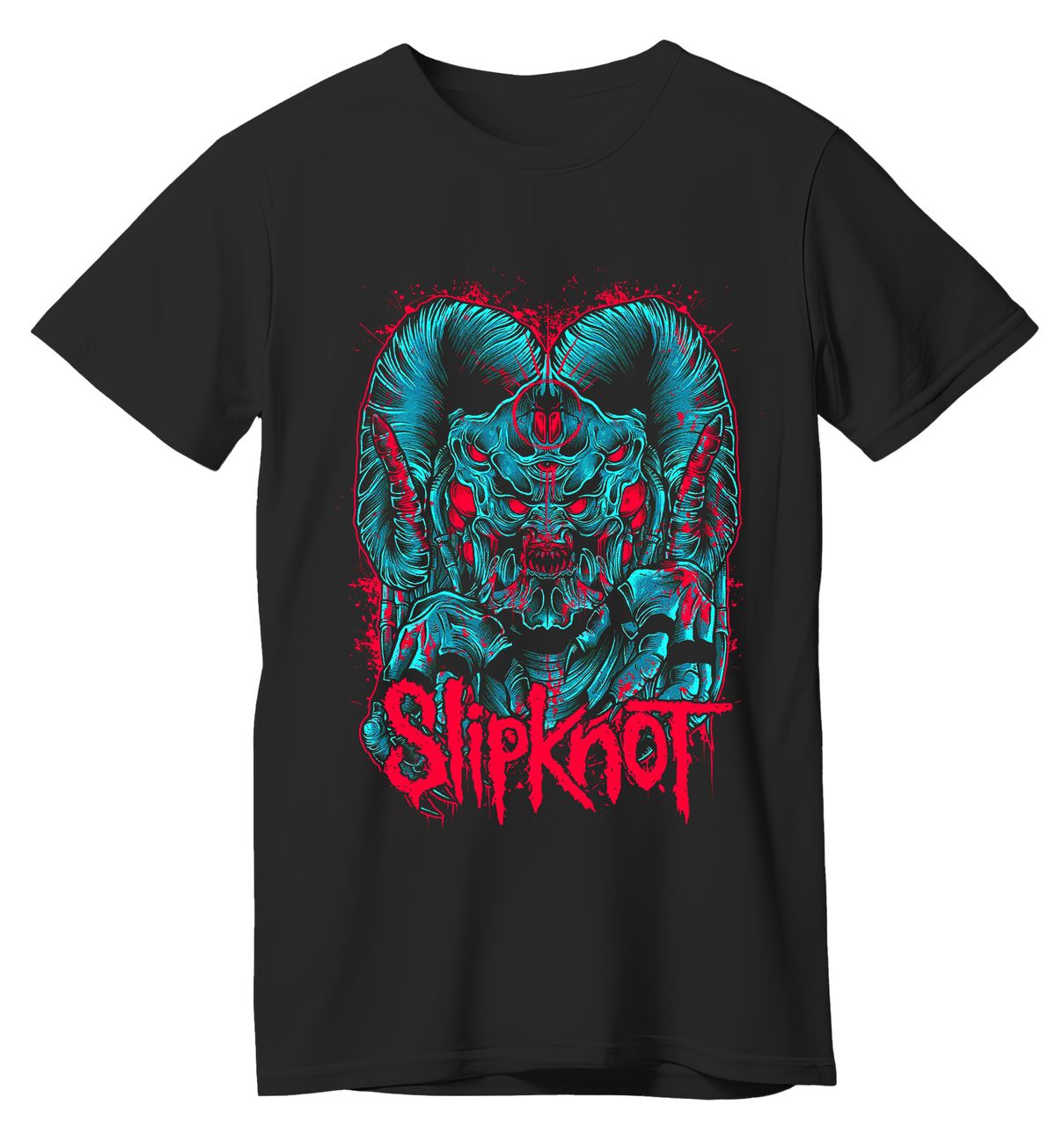 T-Shirt Slipknot Rock Avenue Black