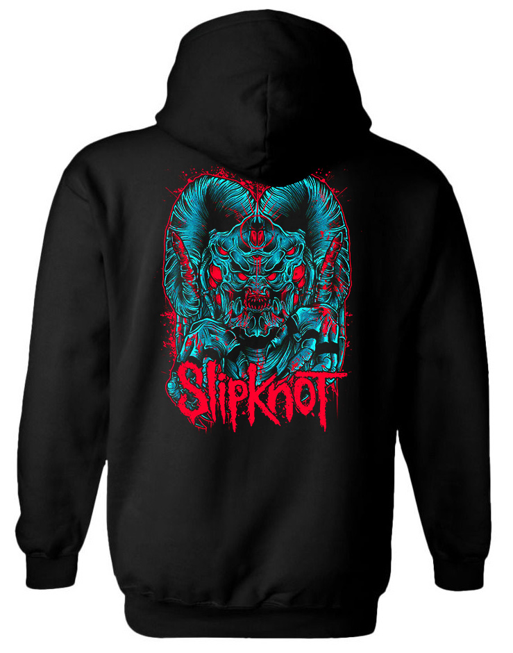 Hoodie Slipknot Rock Avenue Black