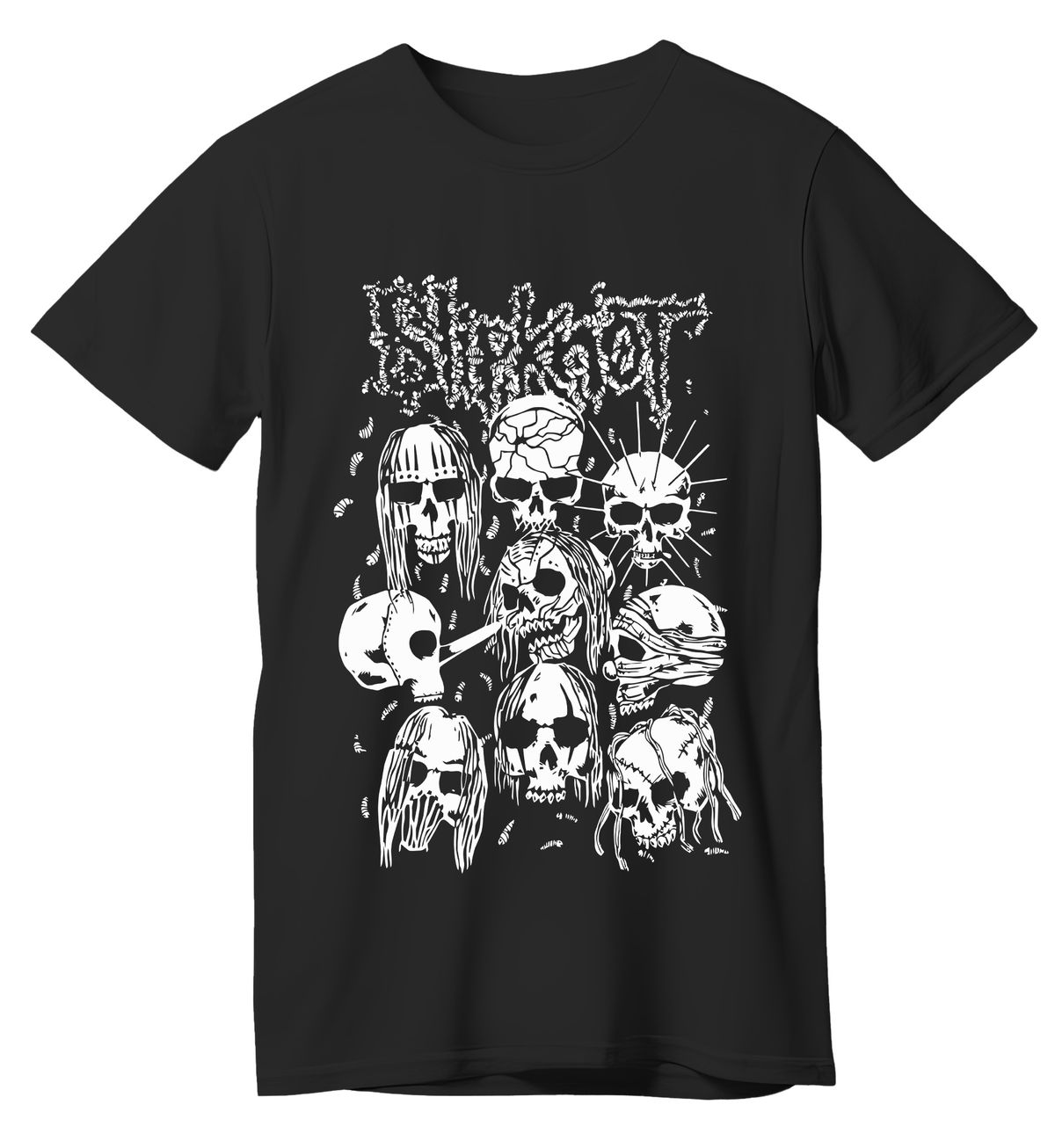T-Shirt Slipknot Art Design2 Rock Avenue Black