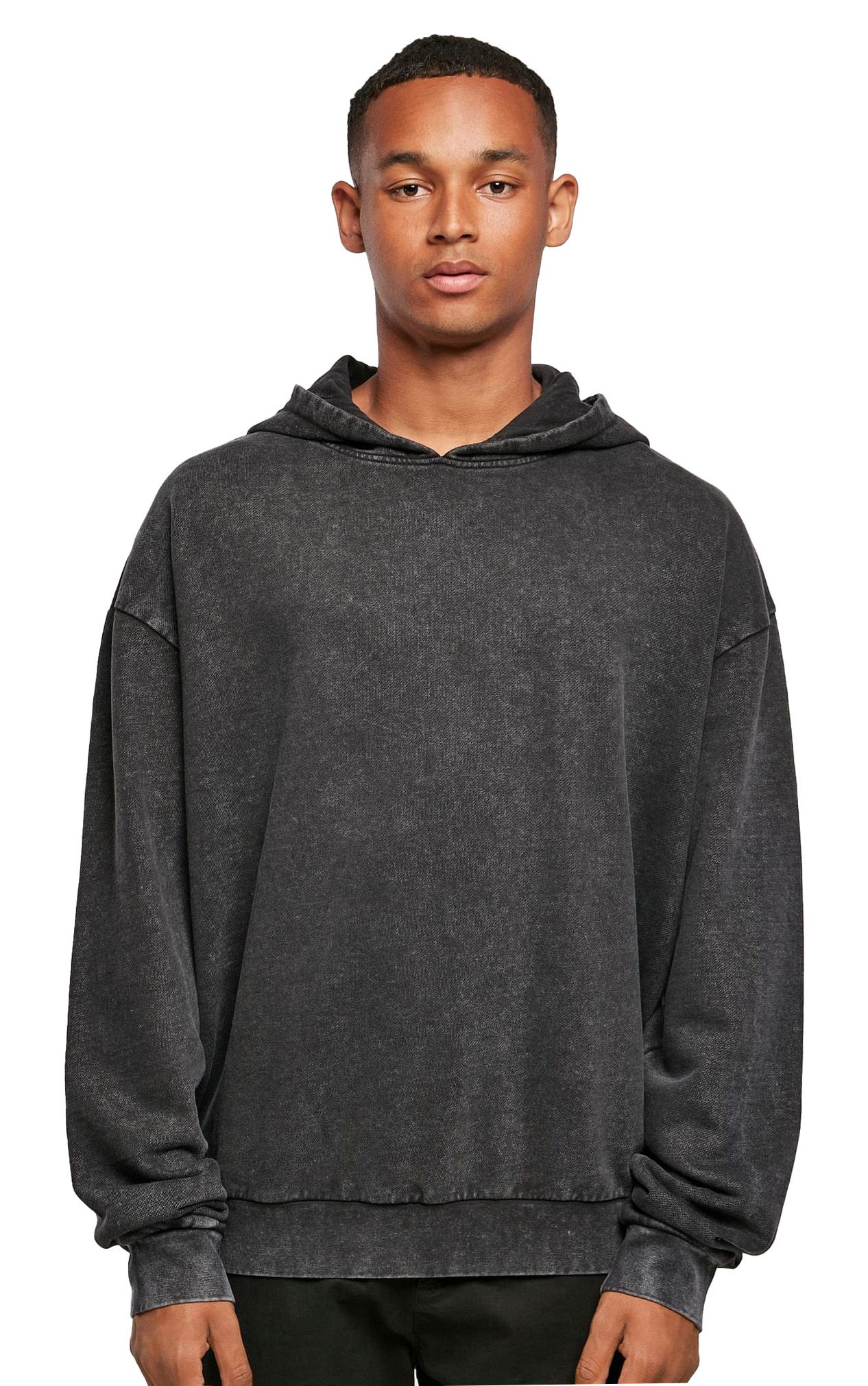 Oversized Premium Hoodie Super Mario Pop Culture Black ανδρικά Φούτερ Simple Wear