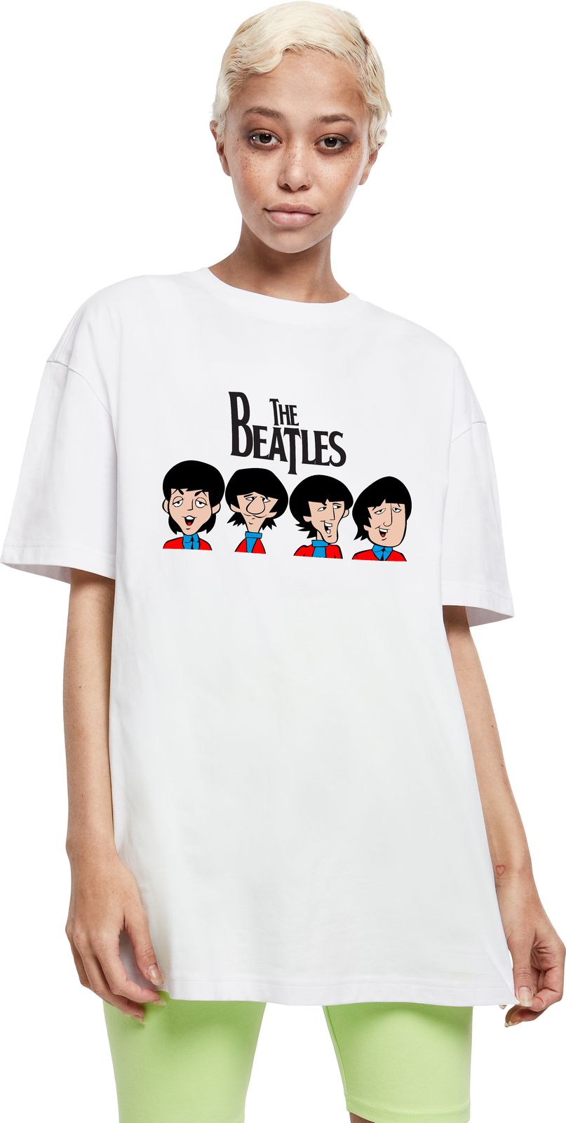 T-Shirt The Beatles Rock Avenue White ανδρικά Basic T-Shirts Simple Wear Μπλουζάκια κοντομάνικα