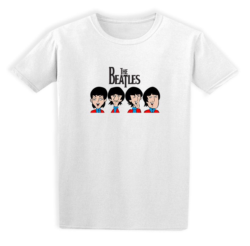 Παιδικό T-shirt The Beatles Rock Avenue White