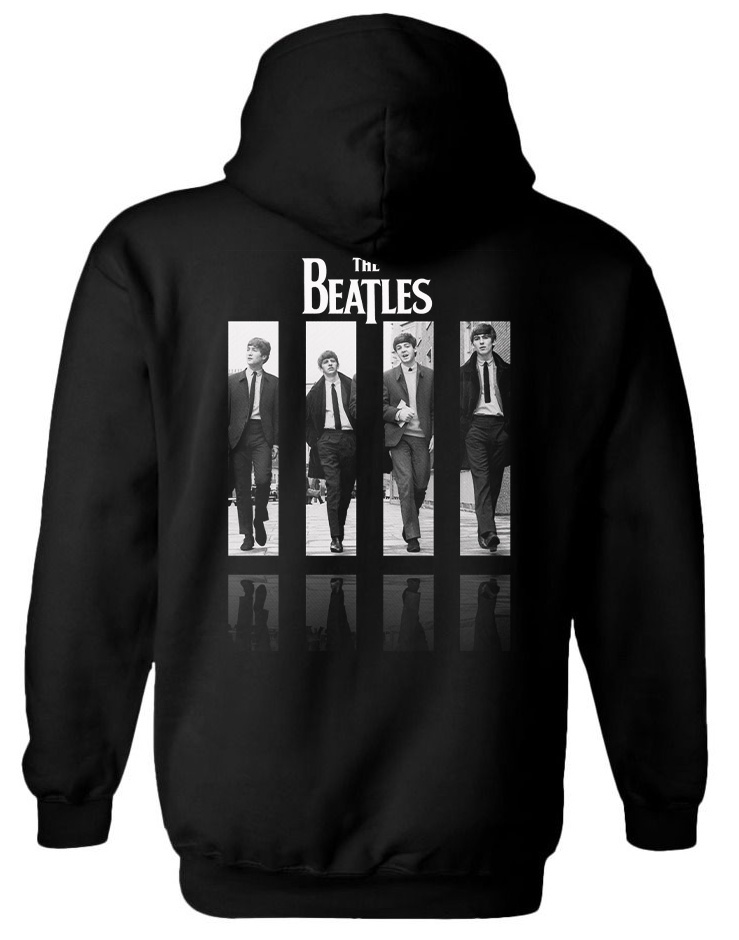 Hoodie The Beatles 2 Rock Avenue Black