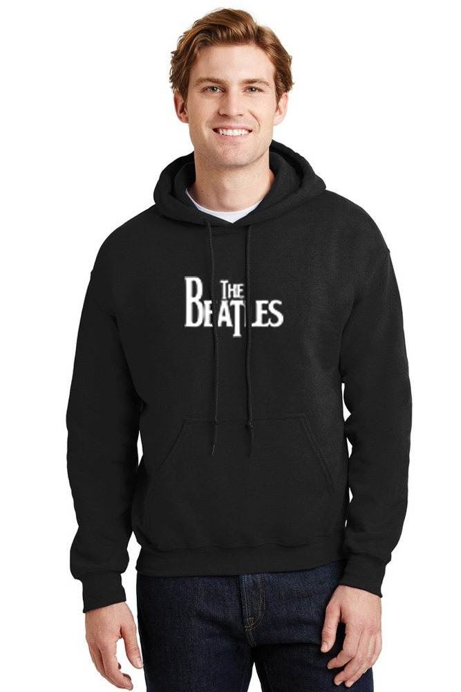 Hoodie The Beatles 2 Rock Avenue Black ανδρικά Φούτερ Simple Wear