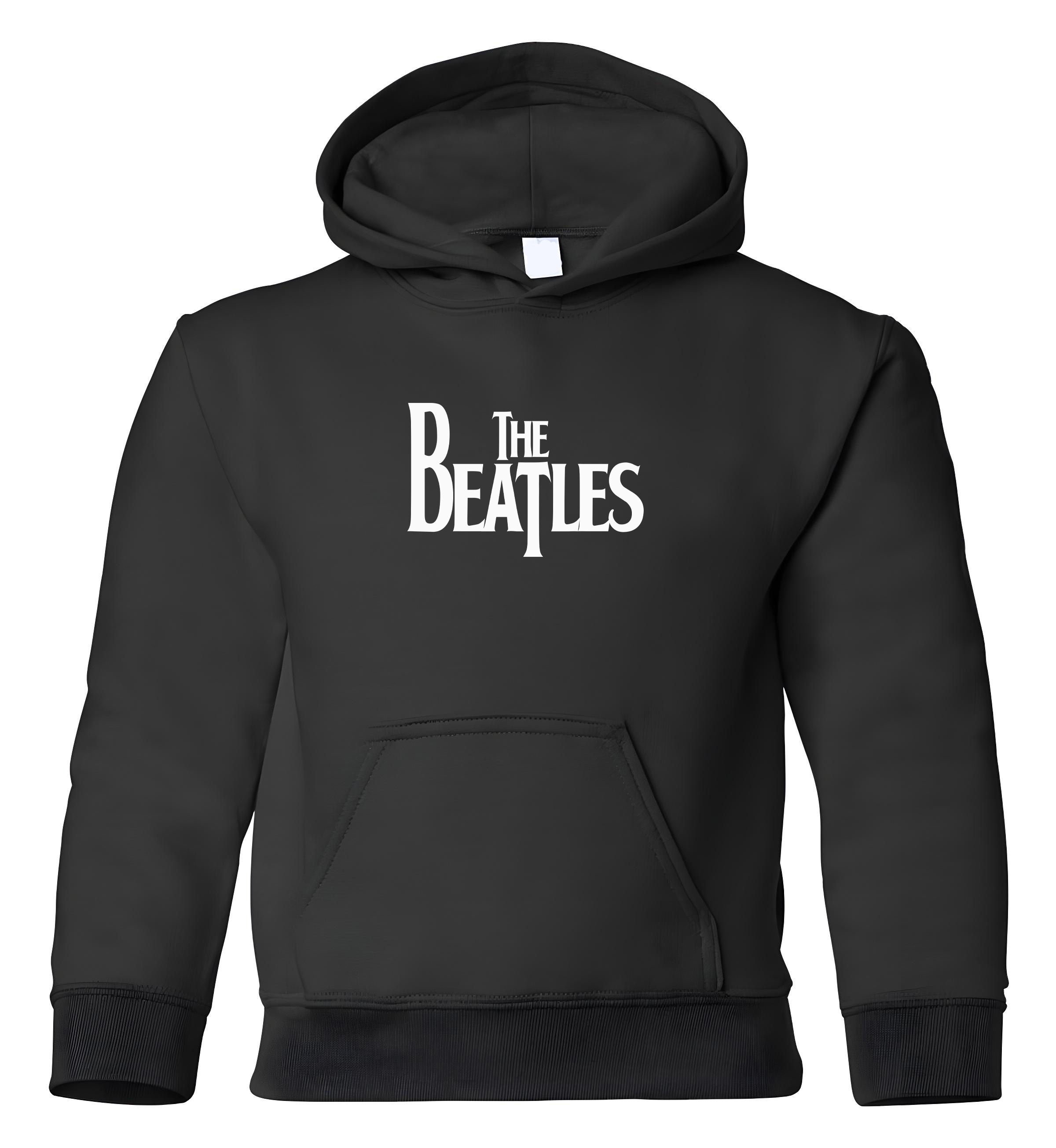 Παιδικό Hoodie The Beatles 2 Rock Avenue Black παιδικά Φούτερ Simple Wear