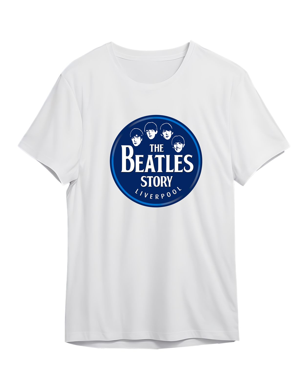 T-Shirt The Beatles Story Rock Avenue White