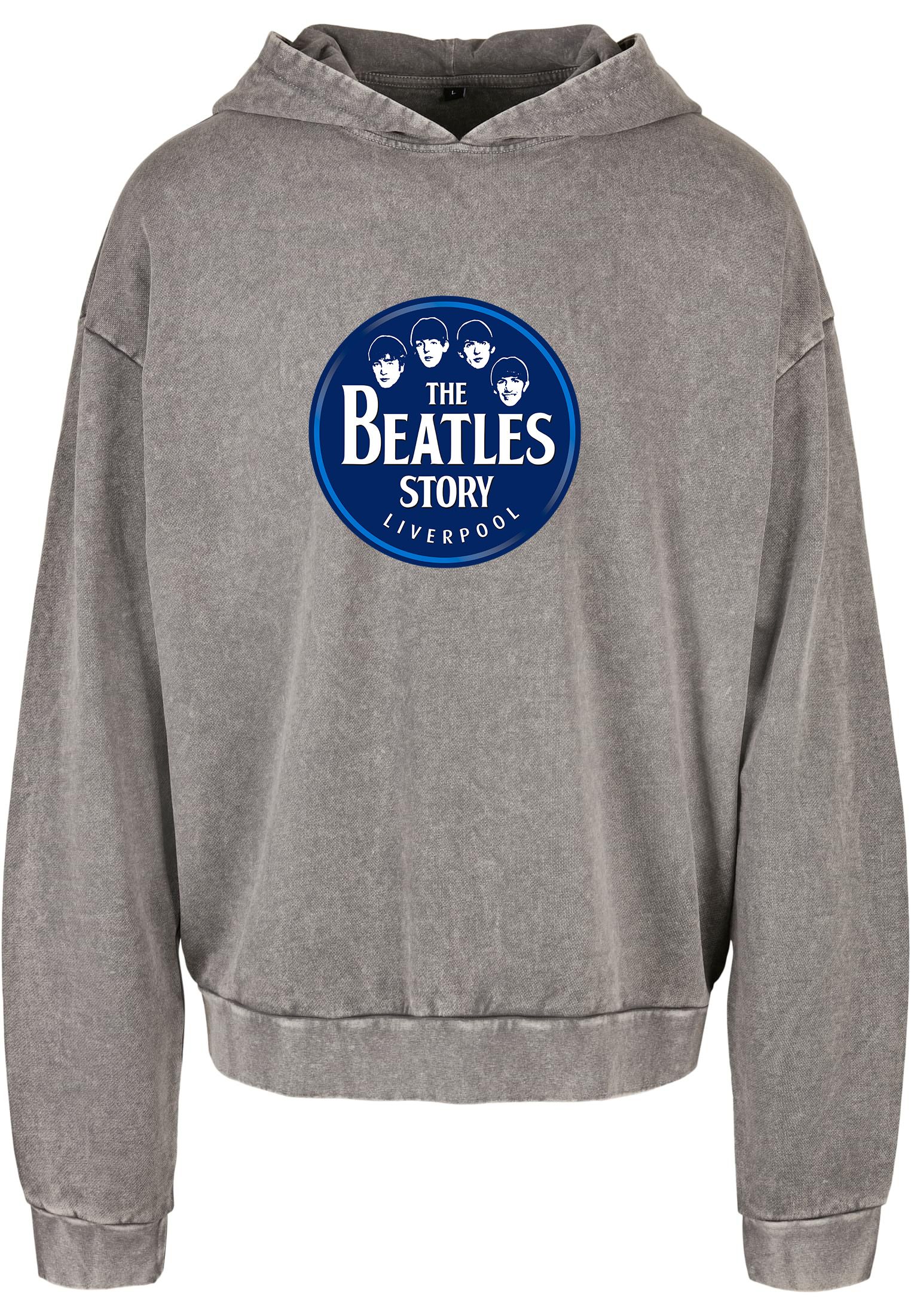 Oversized Premium Hoodie The Beatles Story Rock Avenue Asphalt