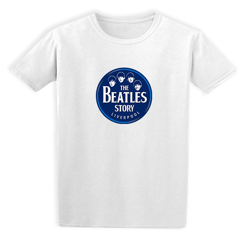 Παιδικό T-shirt The Beatles Story Rock Avenue White