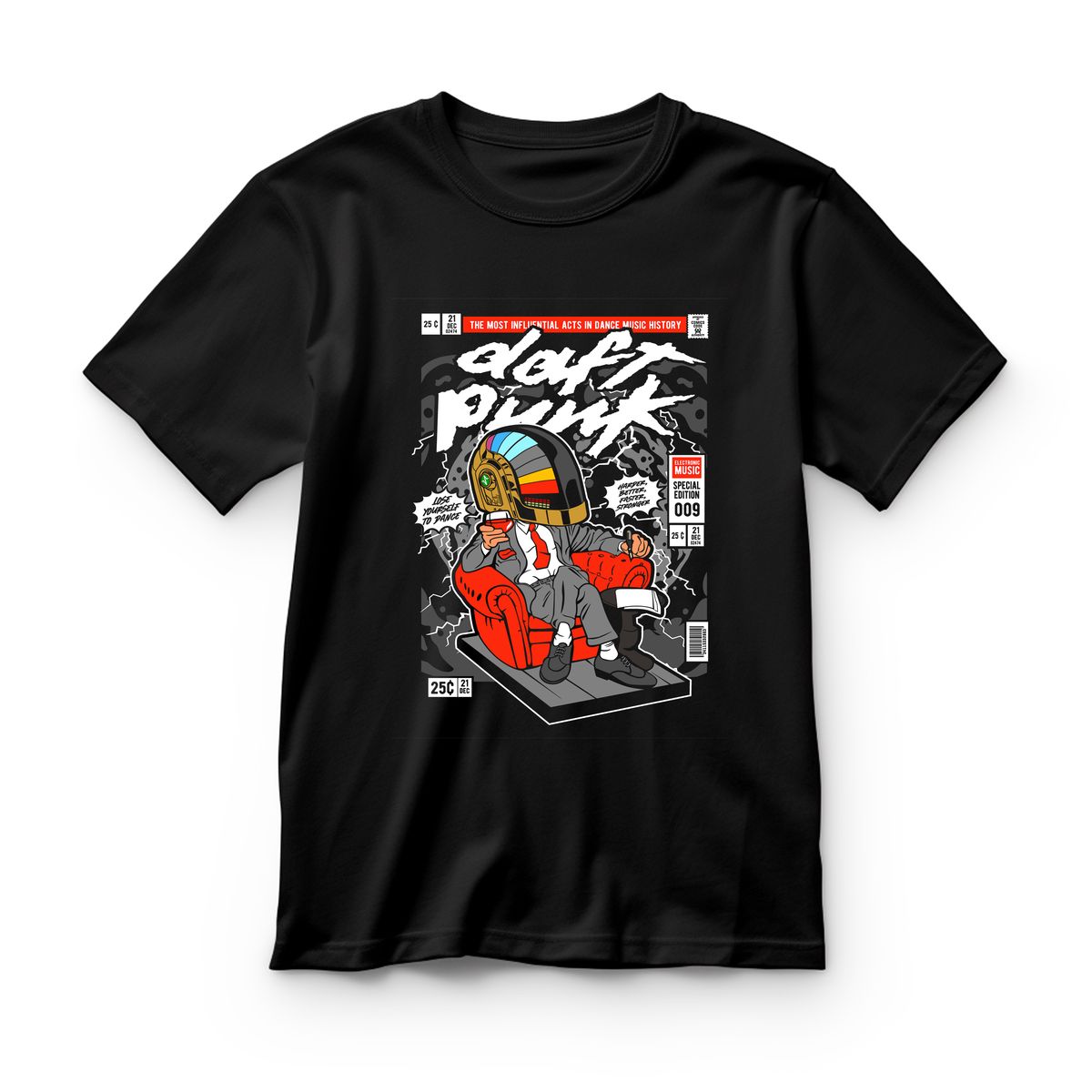 Παιδικό T-shirt The Daft Punk Boss Pop Culture Black