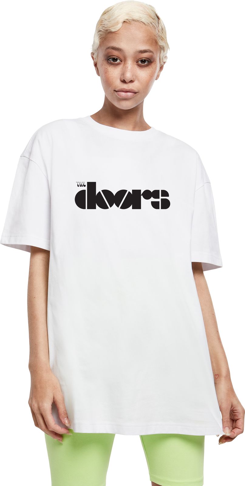 T-Shirt The Doors Band Logo Name Rock Avenue White ανδρικά Basic T-Shirts Simple Wear Μπλουζάκια κοντομάνικα