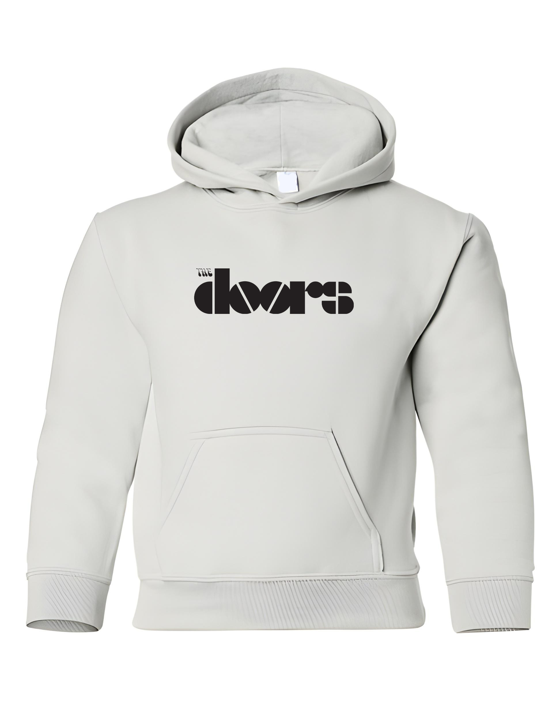 Παιδικό Hoodie The Doors Band Logo Name Rock Avenue White