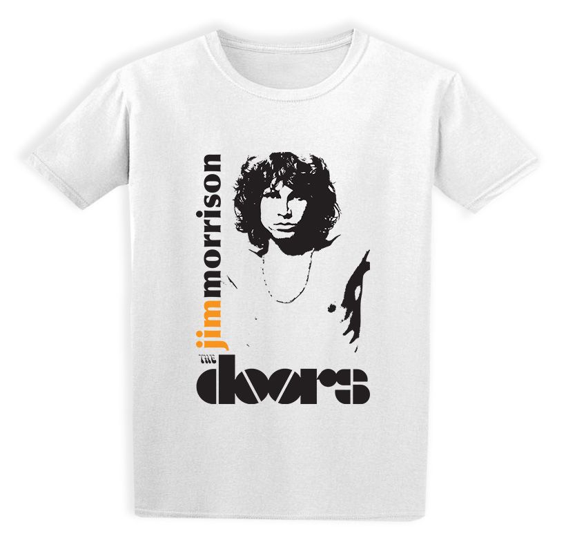 Παιδικό T-shirt The Doors Jim Morrison Rock Avenue White