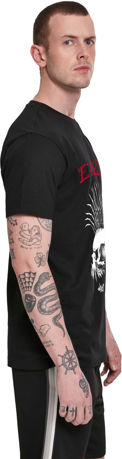 T-Shirt The Exploited 2 Rock Avenue Black ανδρικά Basic T-Shirts Simple Wear Μπλουζάκια κοντομάνικα