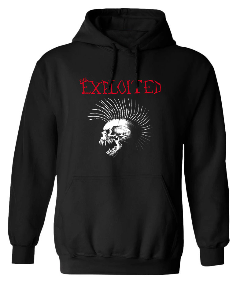 Hoodie The Exploited 2 Rock Avenue Black