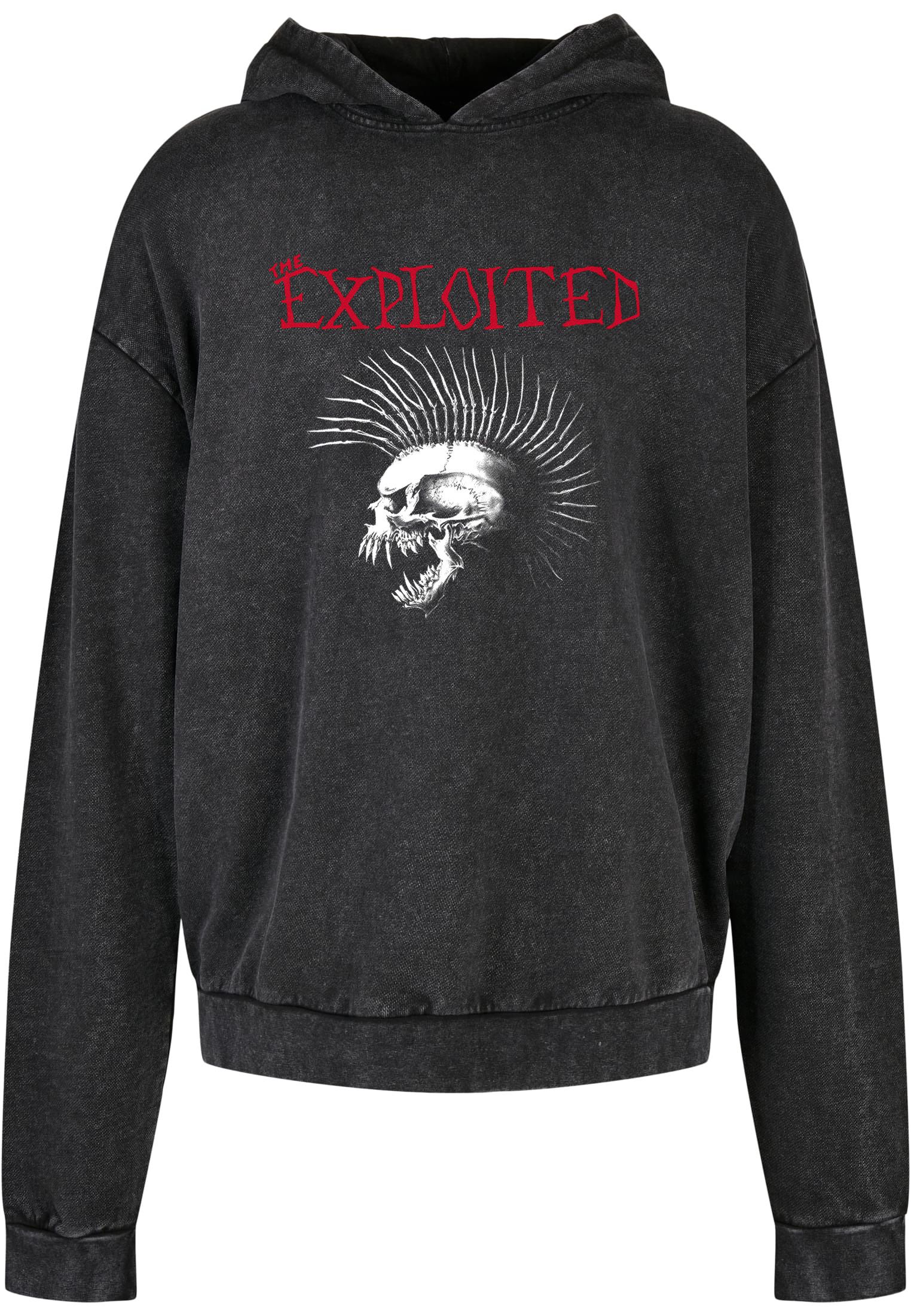 Oversized Premium Hoodie The Exploited 2 Rock Avenue Black