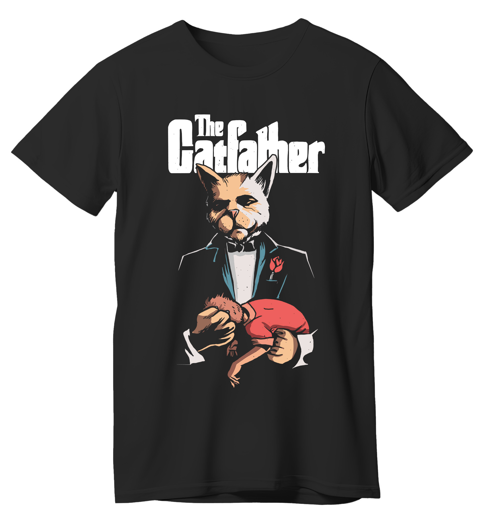 T-Shirt The Godfather Pop Culture Black