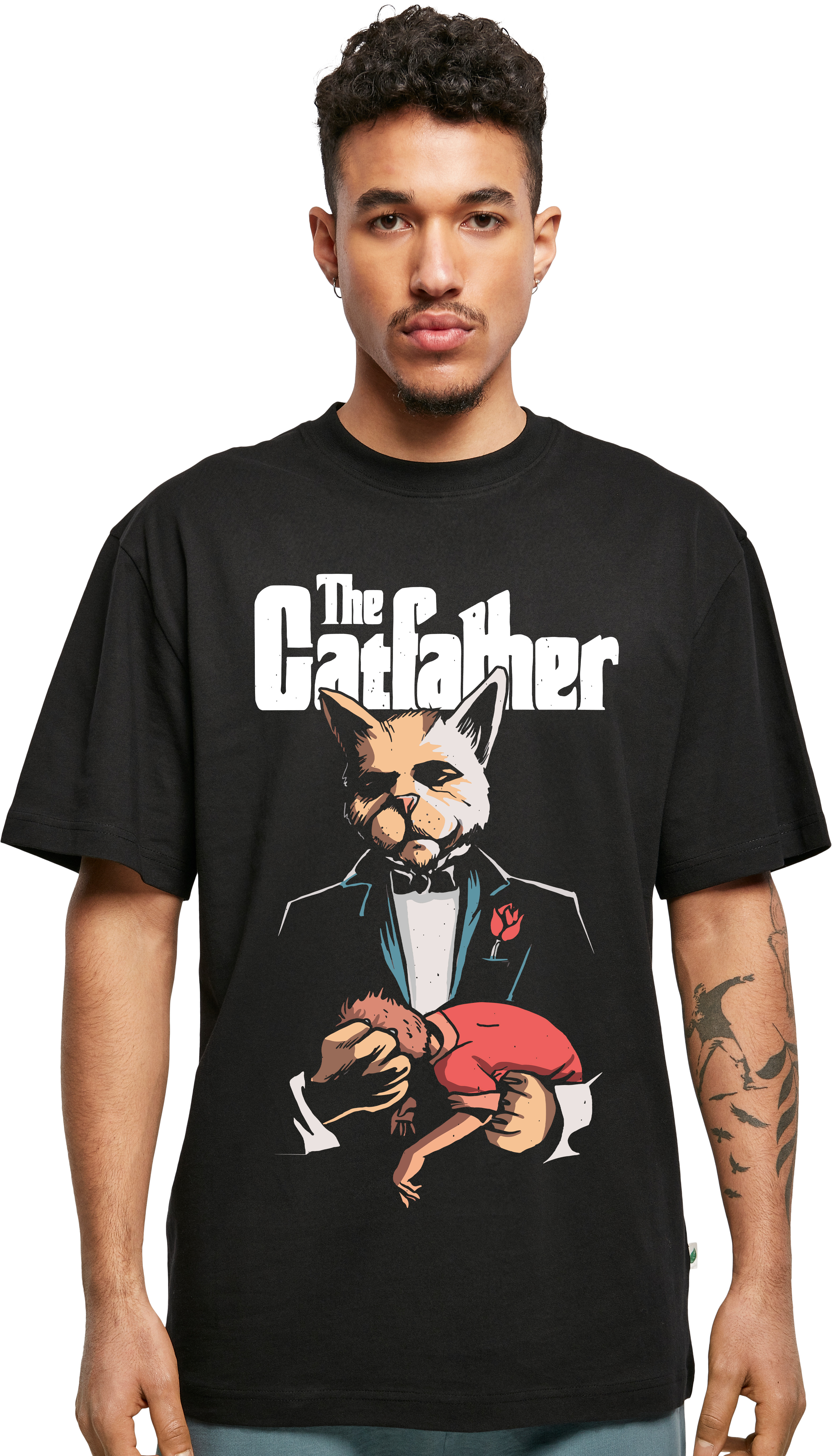 T-Shirt The Godfather Pop Culture Black ανδρικά Basic T-Shirts Simple Wear Μπλουζάκια κοντομάνικα