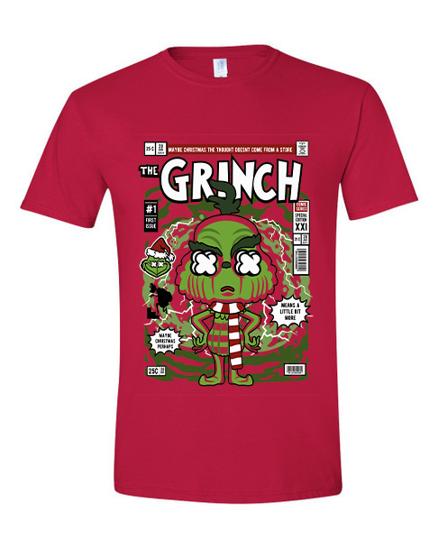 T-Shirt The Grinch Pop Culture Red