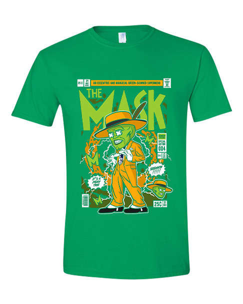 T-Shirt The Mask Pop Culture Irish Green