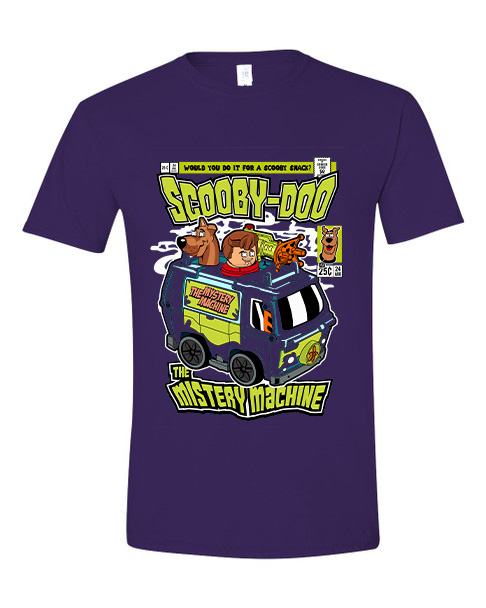T-Shirt The Mistery Machine Pop Culture Purple