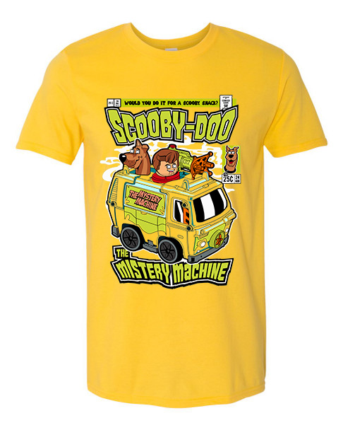 T-Shirt The Mistery Machine Pop Culture Daisy