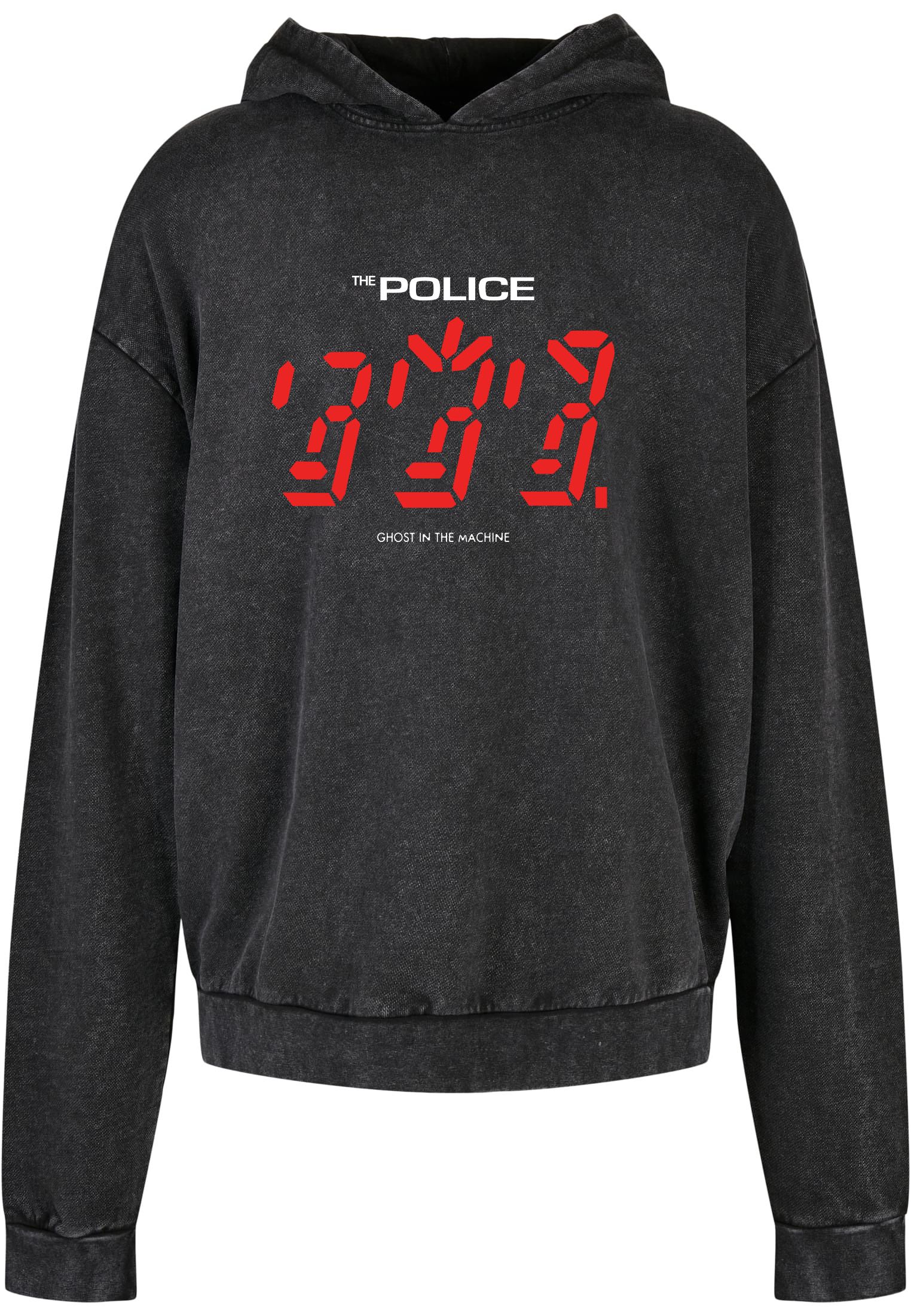Oversized Premium Hoodie The Police Ghost In The Machine Rock Avenue Black