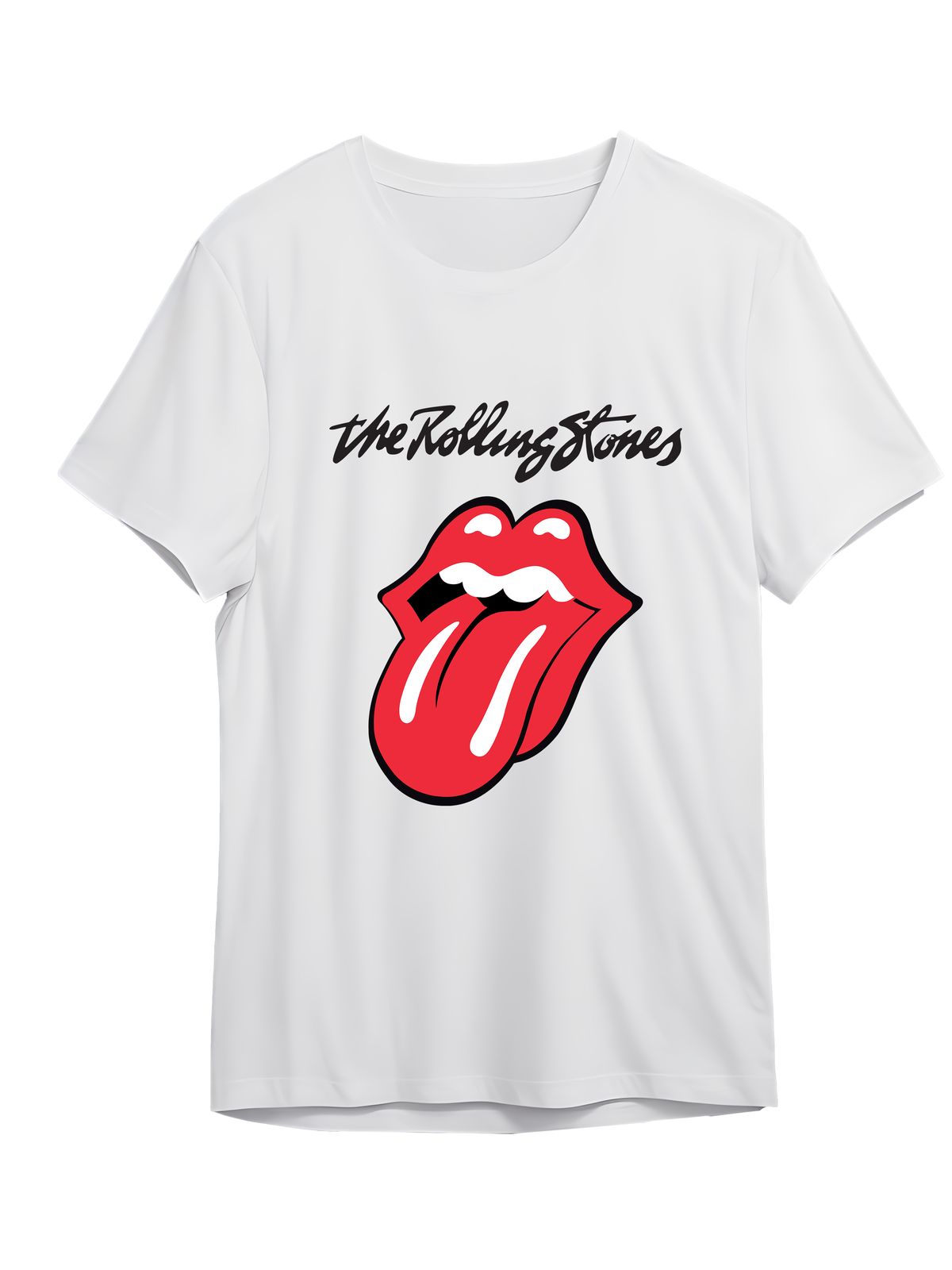 T-Shirt The Rolling Stones Rock Avenue White