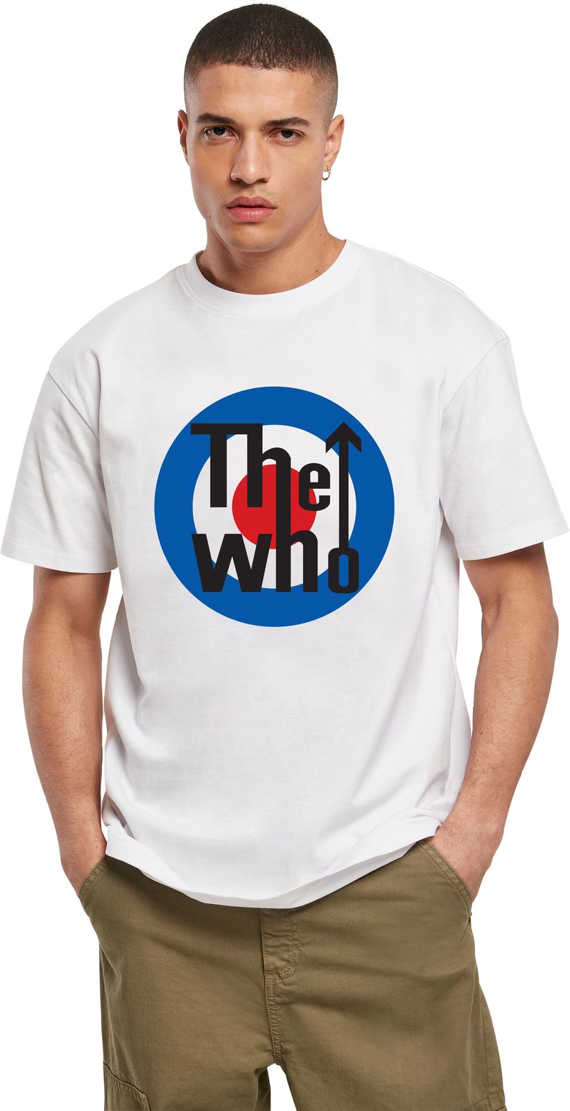 T-Shirt The Who Band Logo Art Rock Avenue White ανδρικά Basic T-Shirts Simple Wear Μπλουζάκια κοντομάνικα