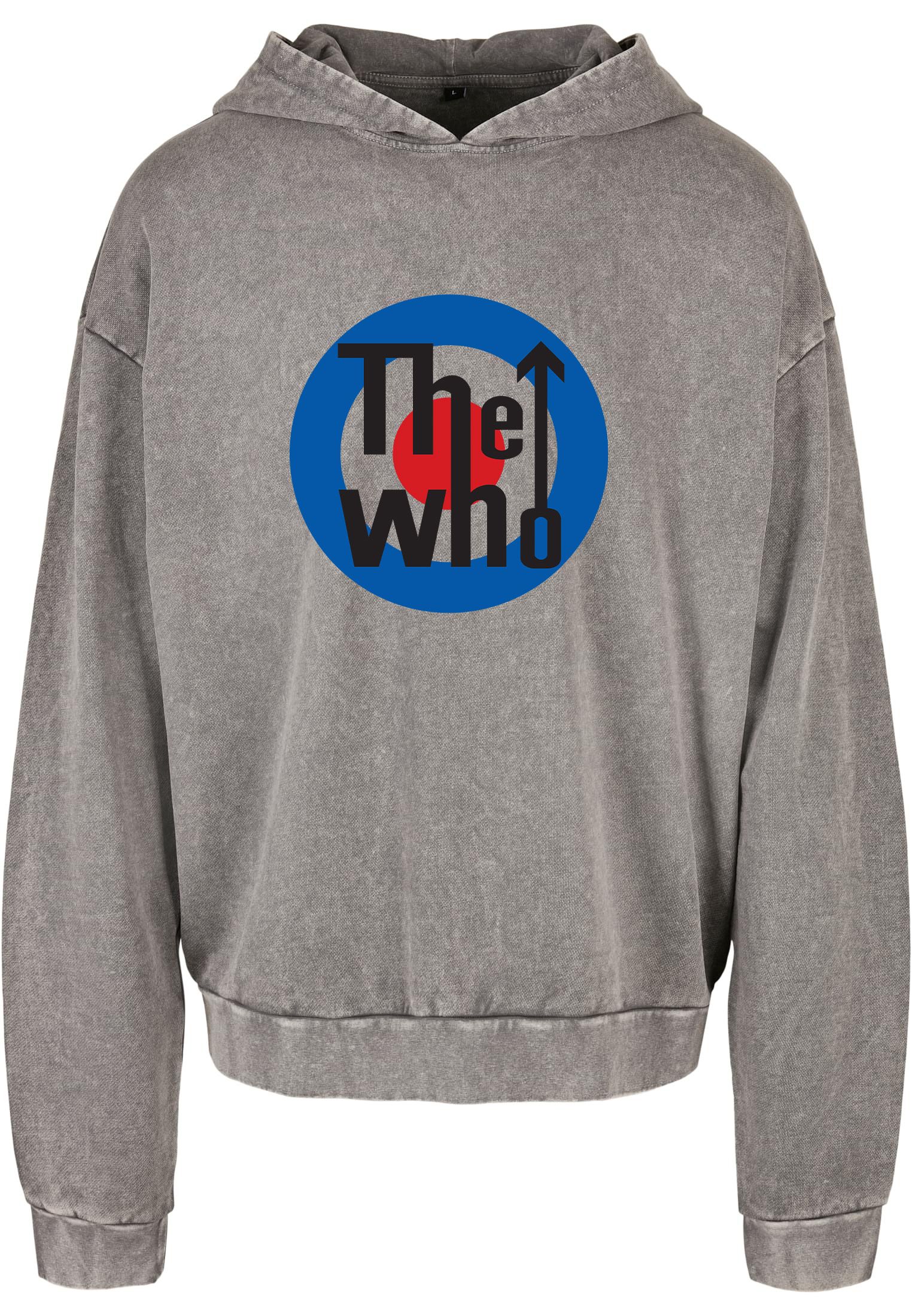 Oversized Premium Hoodie The Who Band Logo Art Rock Avenue Asphalt