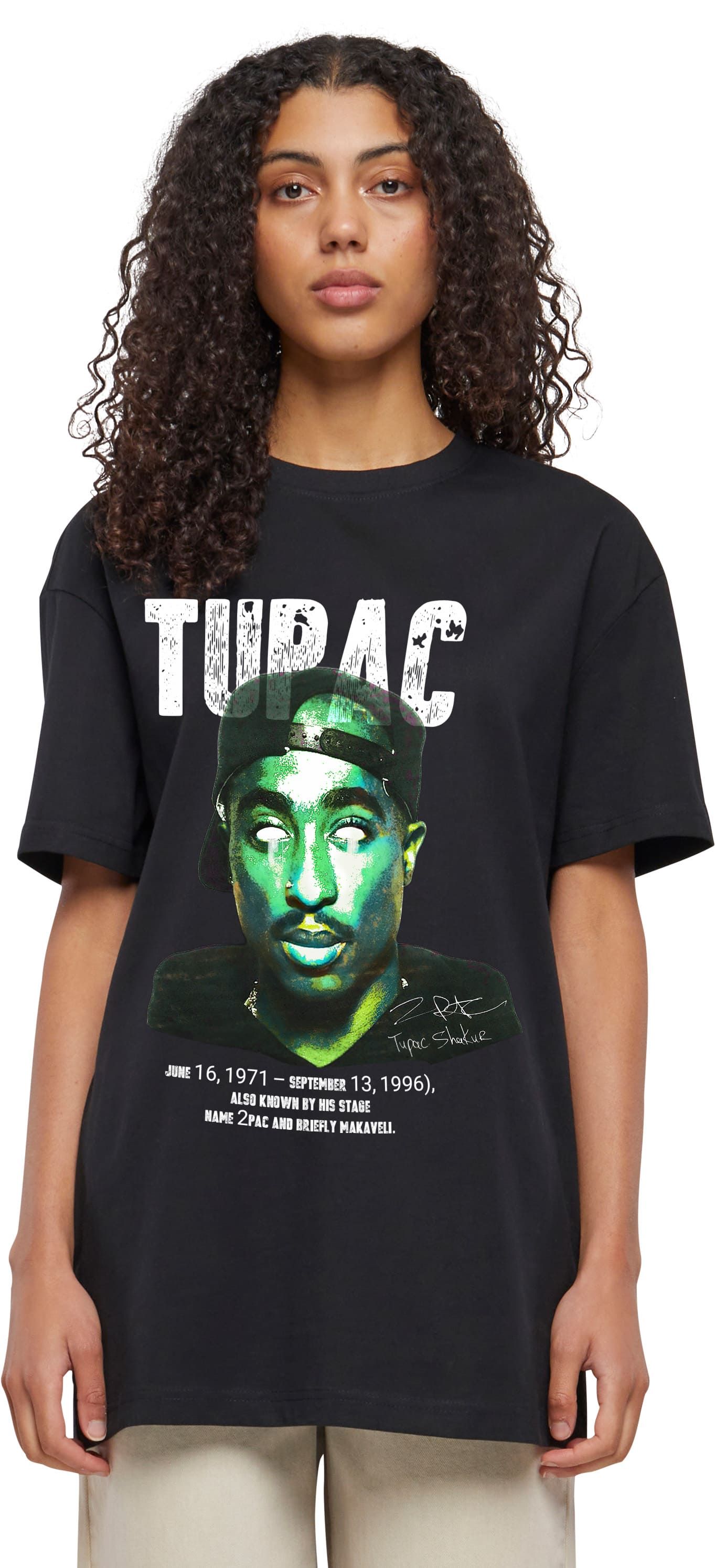 T-Shirt Tupachead Pop Culture Black ανδρικά Basic T-Shirts Simple Wear Μπλουζάκια κοντομάνικα