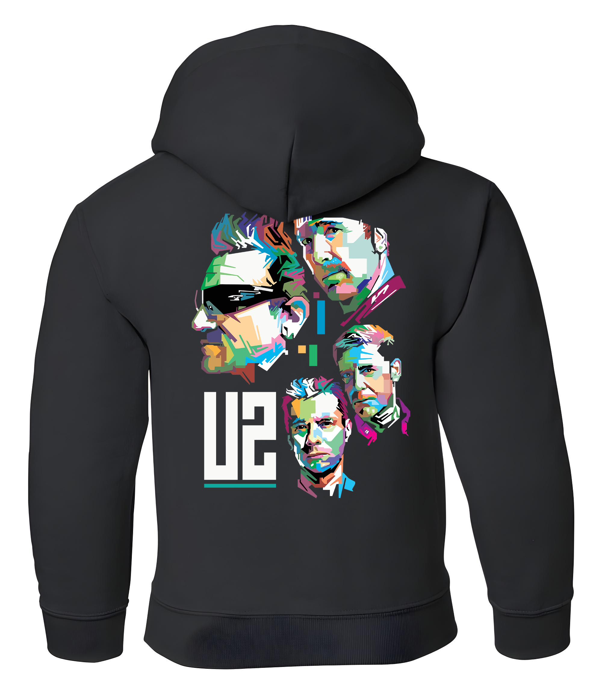 Παιδικό Hoodie U2 Art1 Rock Avenue Black