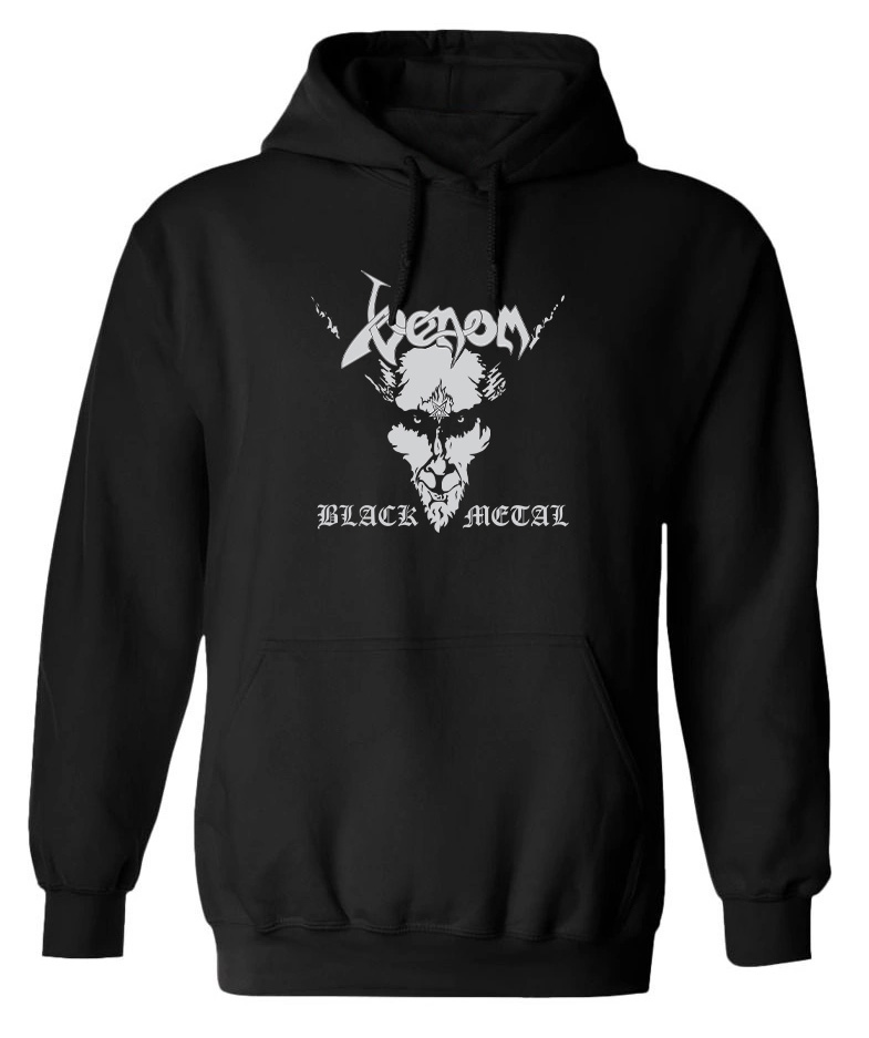 Hoodie Venom Black Metal Rock Avenue Black
