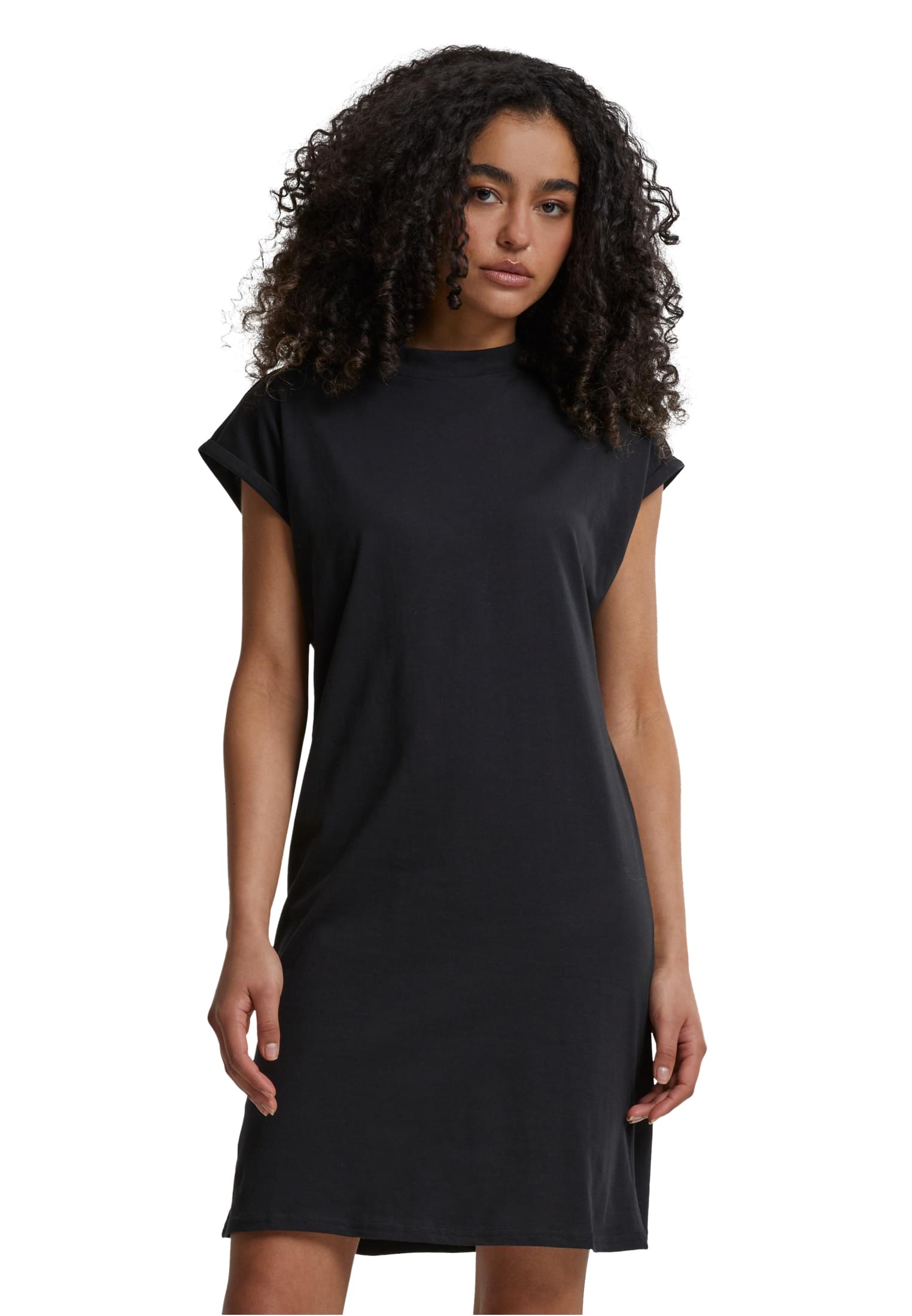 Γυναικείο Κοντομάνικο Φόρεμα TB1910 Urban Classics Black
