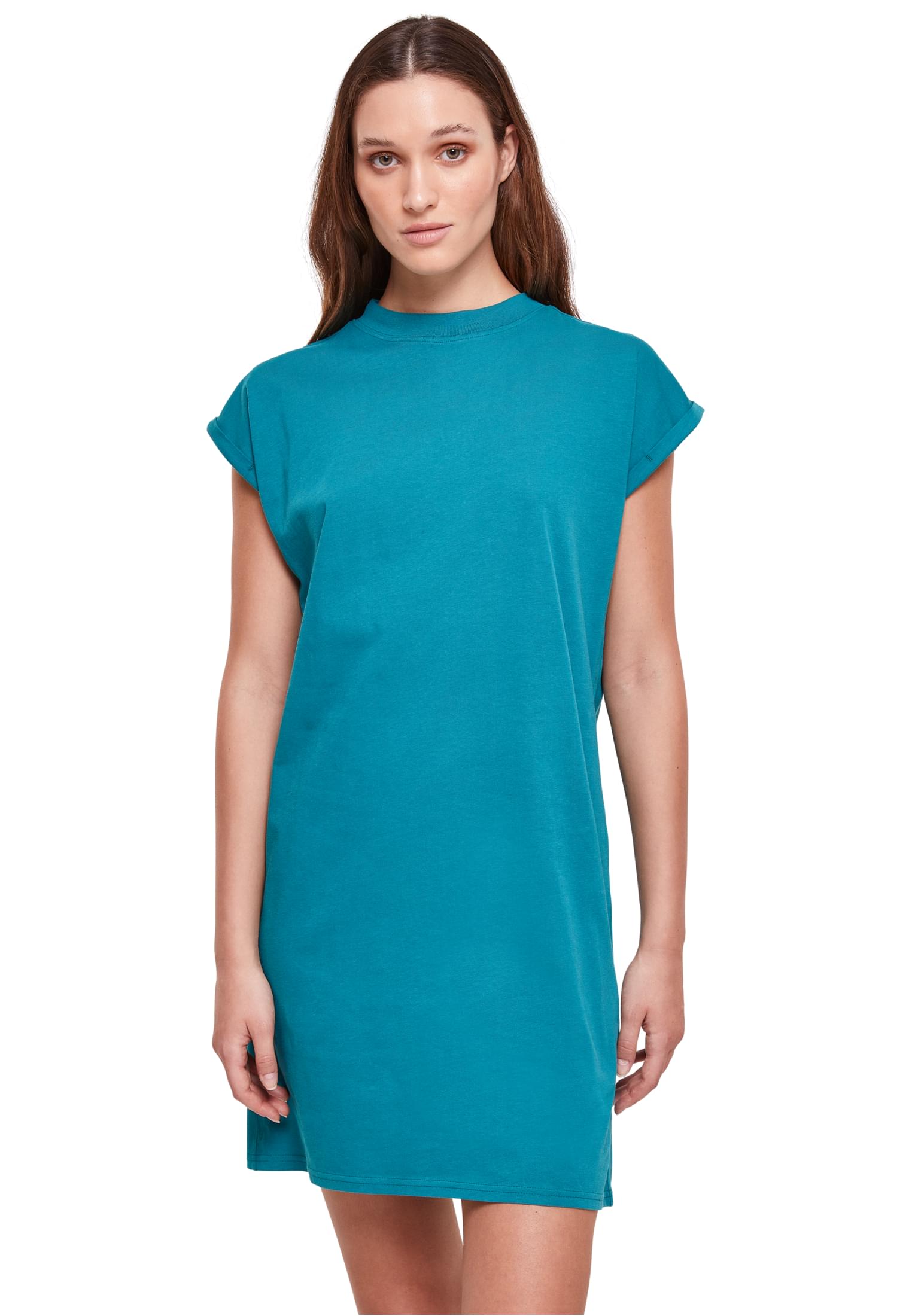 Ladies Turtle Extended Shoulder Dress UC Ladies TB1910 watergreen