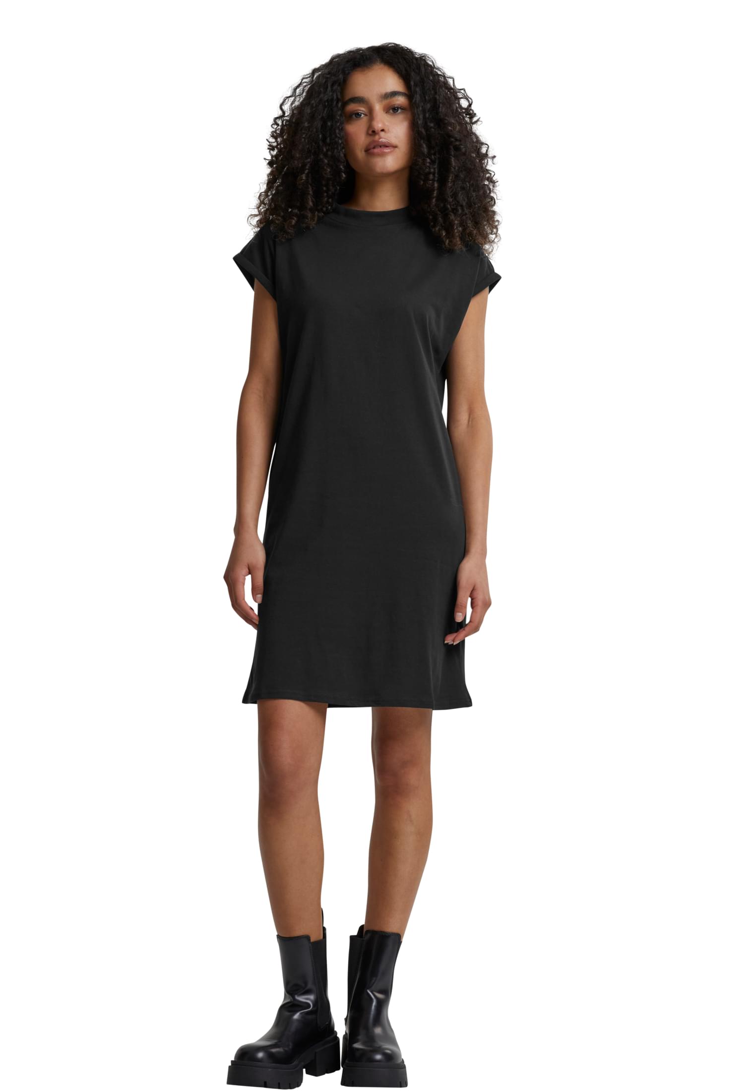 Γυναικείο Κοντομάνικο Φόρεμα TB1910 Urban Classics Black