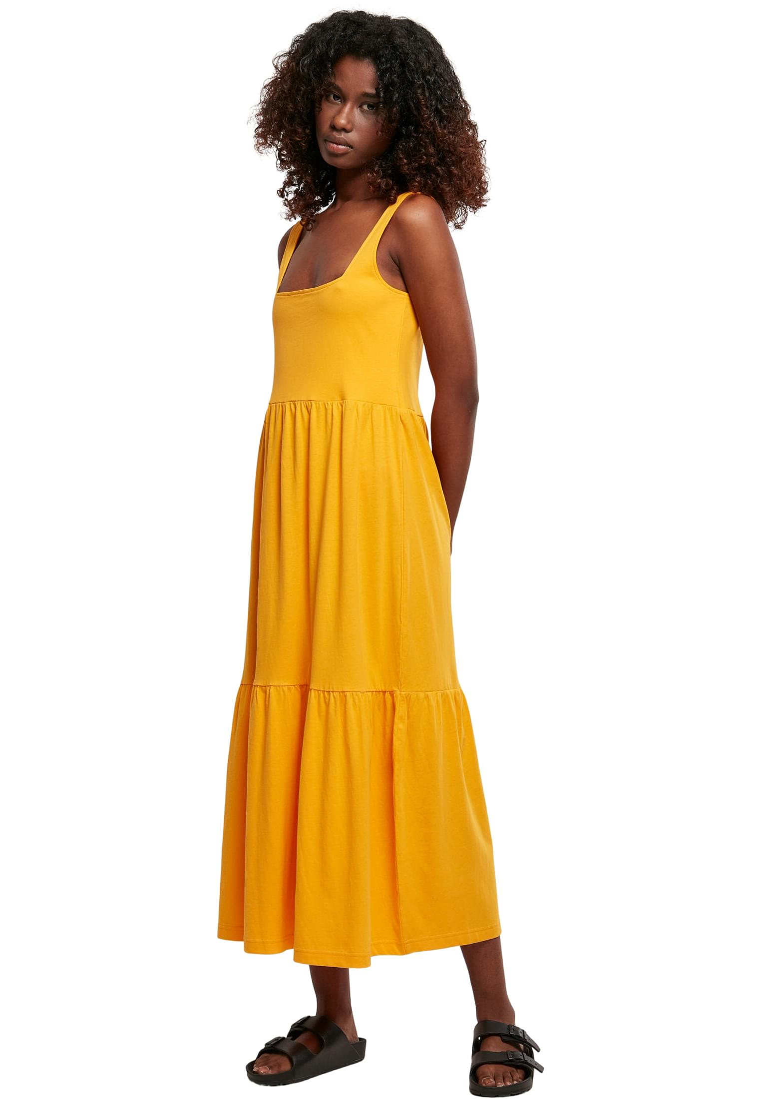 Γυναικείο Φόρεμα 7/8 Valance TB4784 Urban Classics Magic Mango - Urban Classics - 