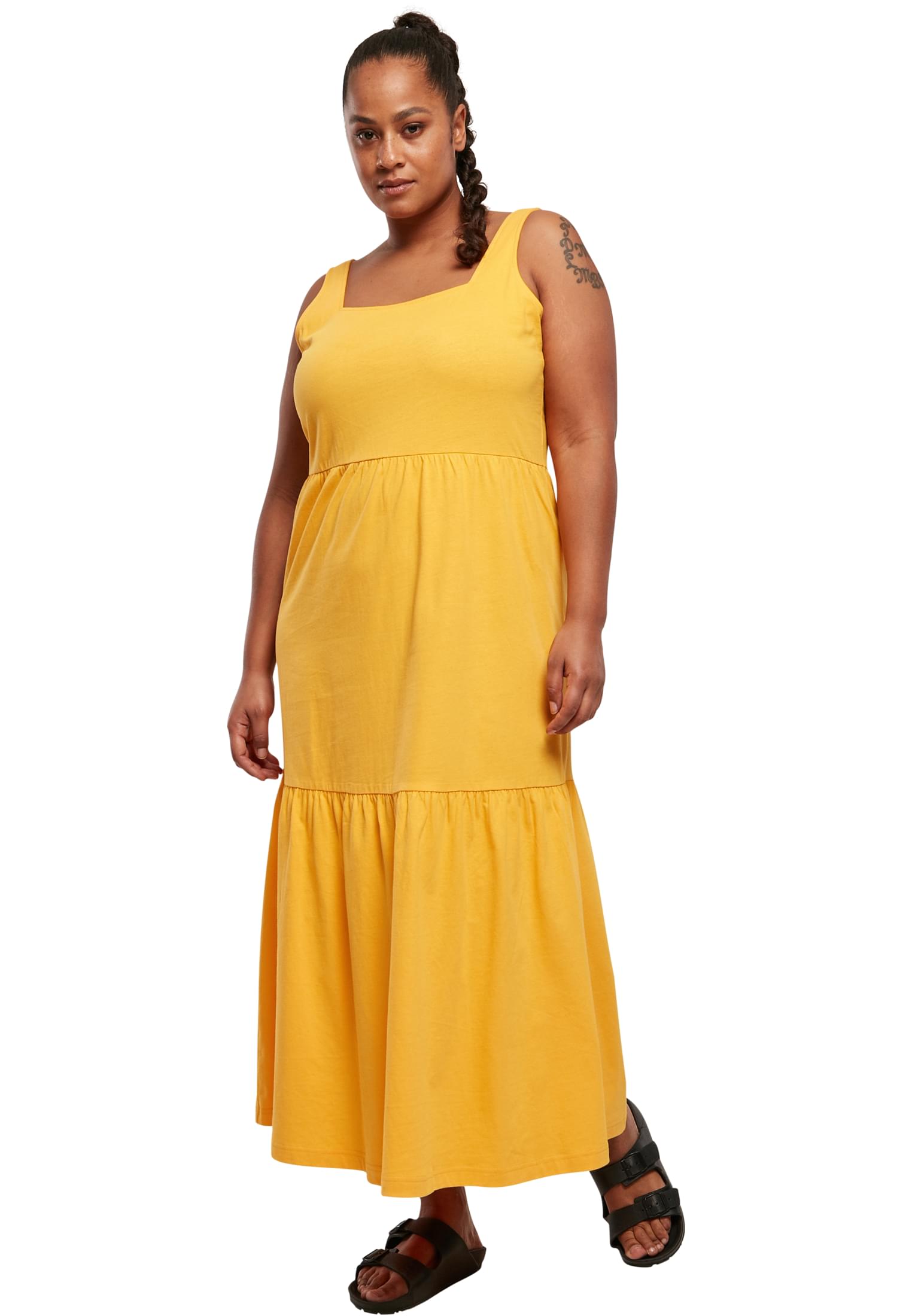 Γυναικείο Φόρεμα 7/8 Valance TB4784 Urban Classics Magic Mango
