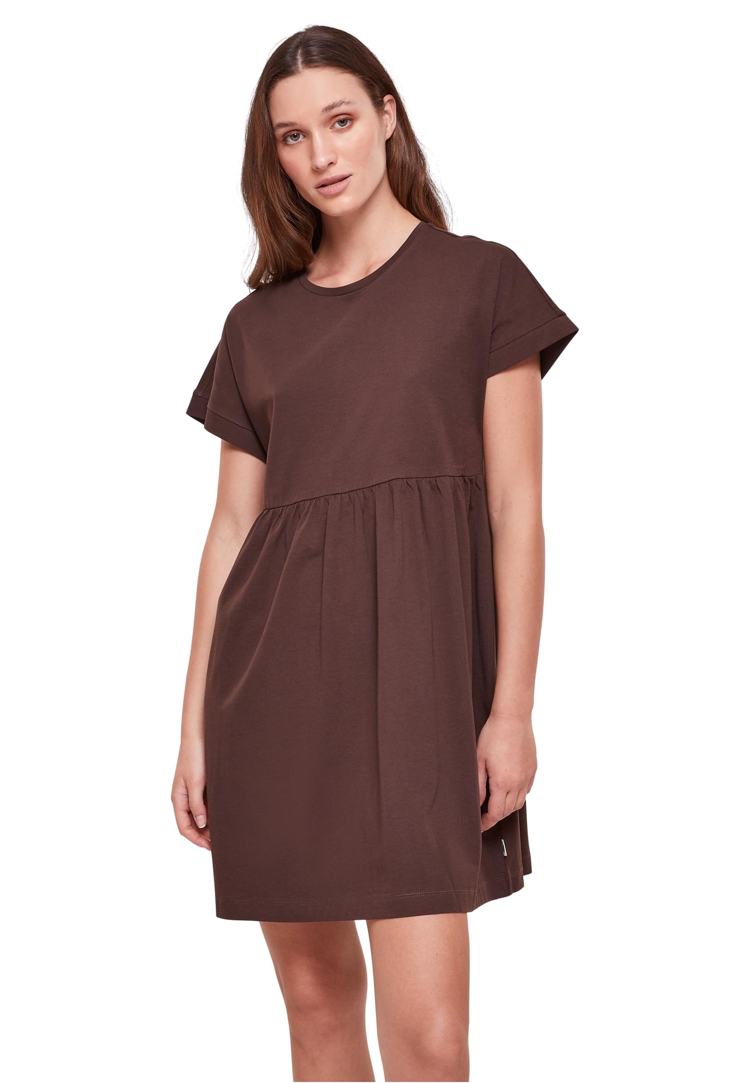 Γυναικείο Φόρεμα Organic Empire Valance TB5040 Urban Classics Black Brown