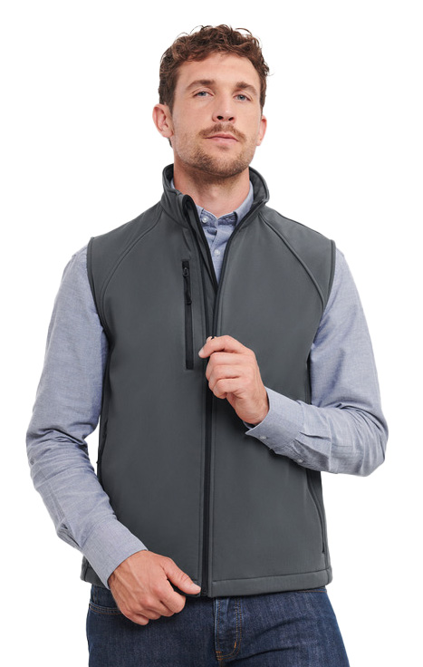 Γιλέκο Soft Shell R-141M-0 Russell Black Titanium