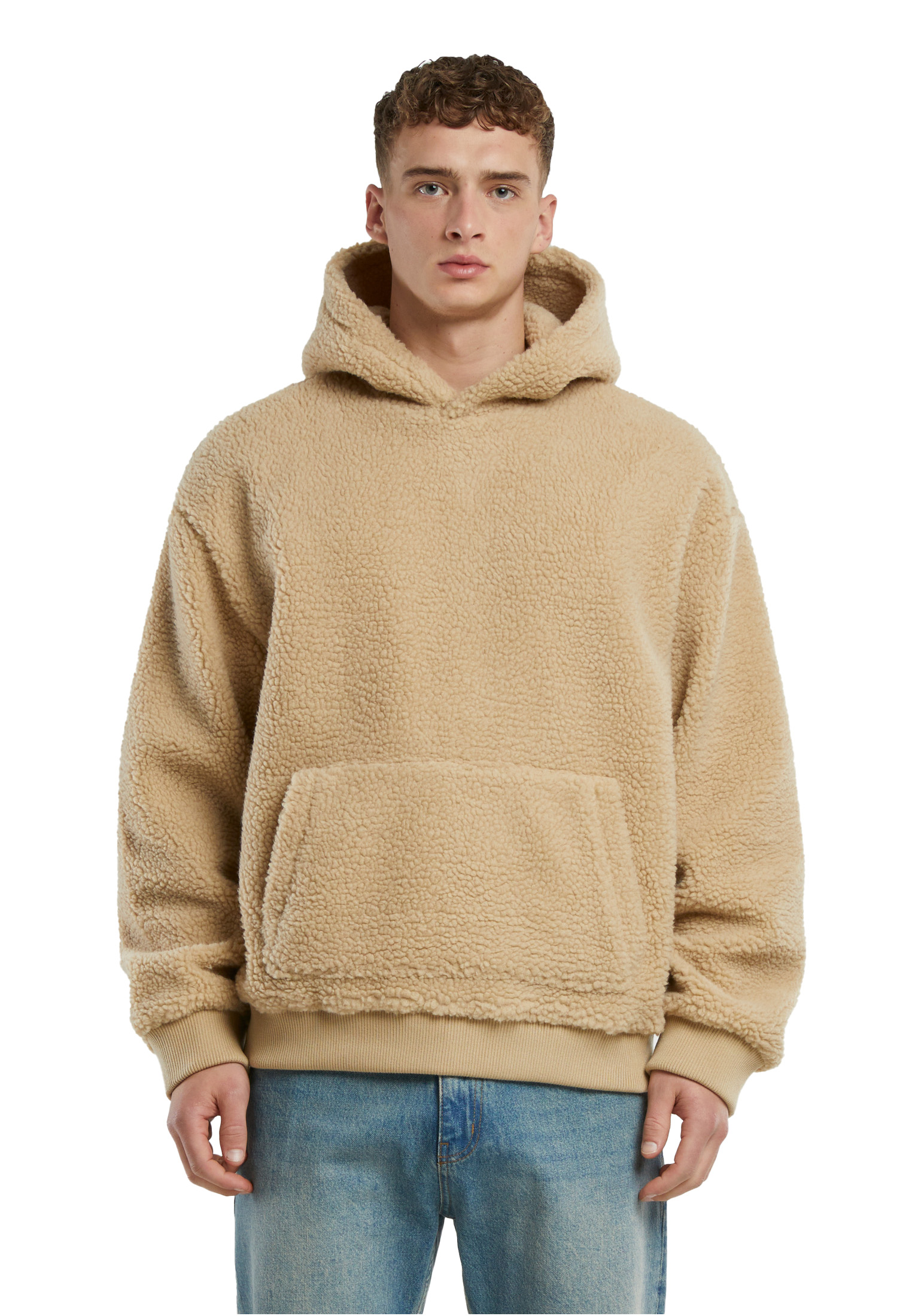 Oversized Φούτερ Teddy TB7265 Urban Classics unionbeige