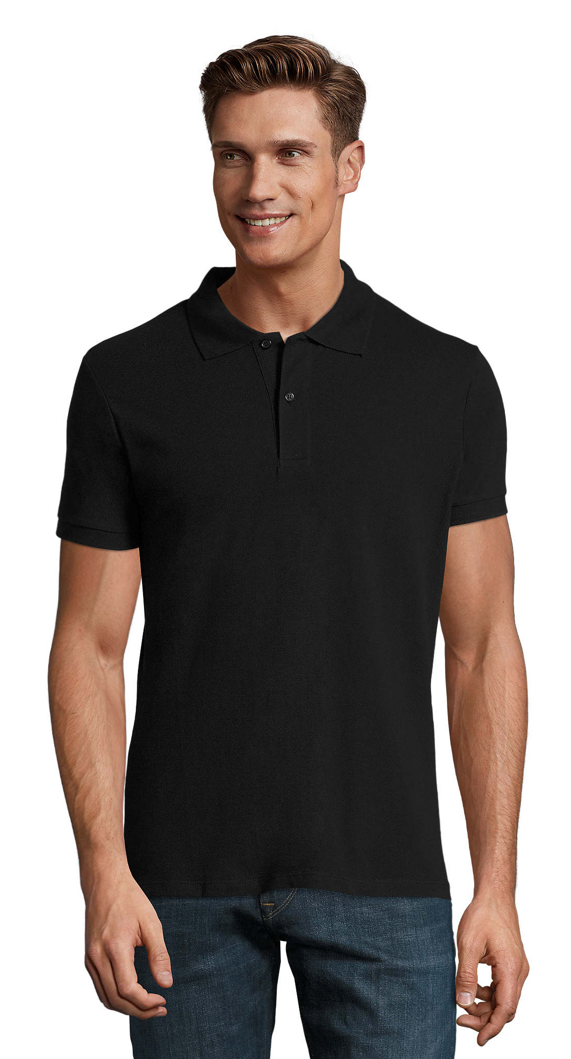 Ανδρικό Polo Πικέ 11346 SOL'S Perfect Men Black