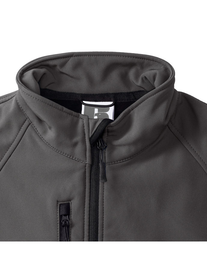 Γιλέκο Soft Shell R-141M-0 Russell Black Titanium ανδρικά Μπουφάν Simple Wear